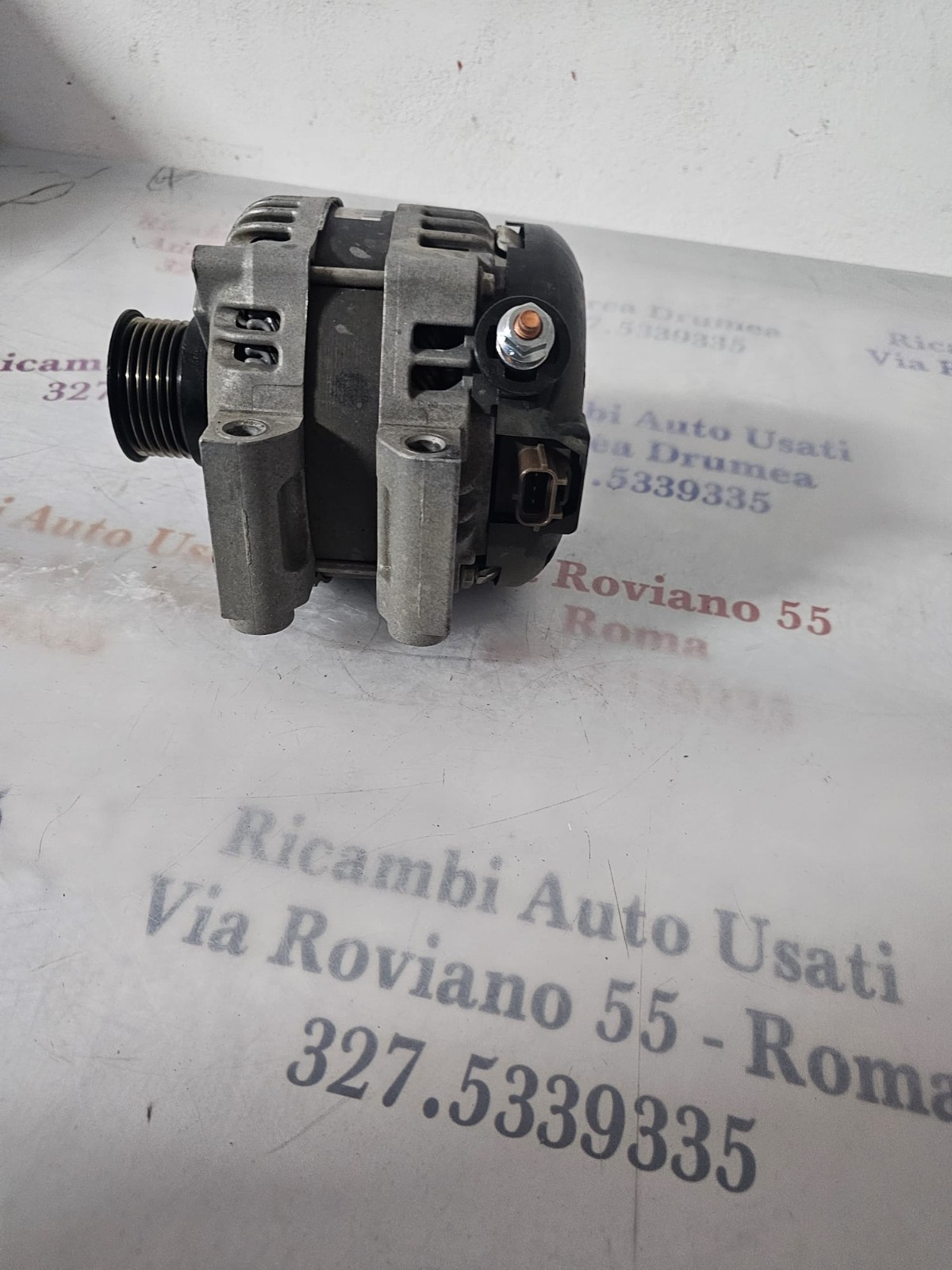 ALTERNATORE MASERATI LEVANTE GHIBLI 3.0 DIESEL 2013-2017 P04801835AC DENSE - immagine 6