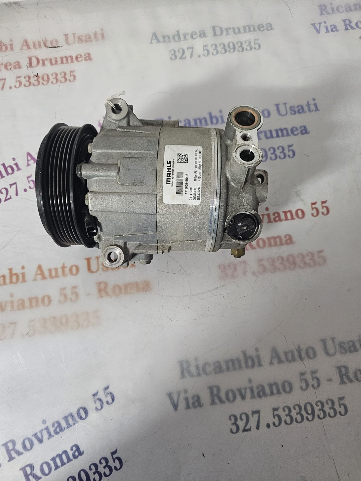 35232024F COMPRESSORE MASERATI LEVANTE GHIBLI 3.0 DIESEL 2013-201