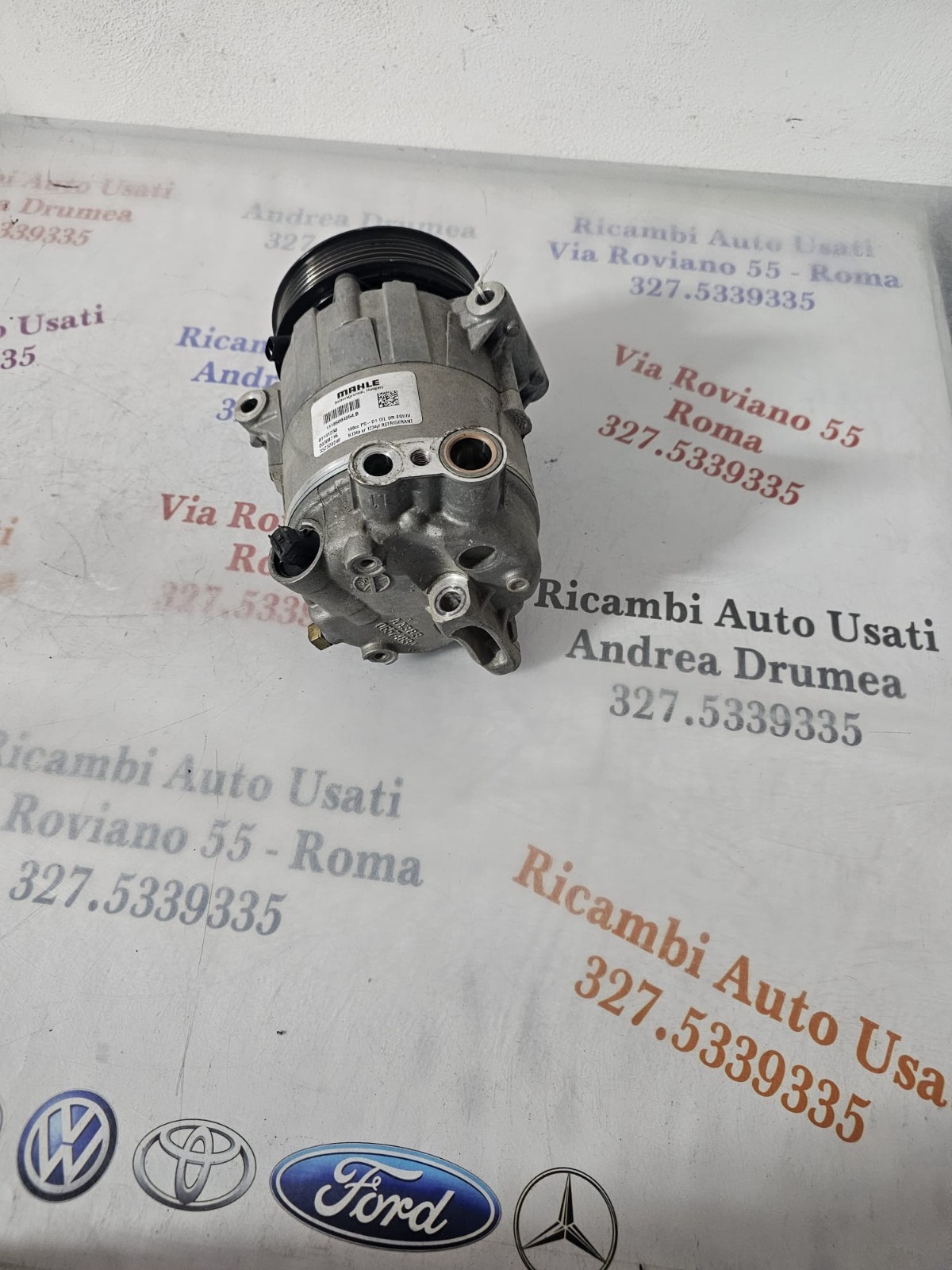 35232024F COMPRESSORE MASERATI LEVANTE GHIBLI 3.0 DIESEL 2013-201 - immagine 5