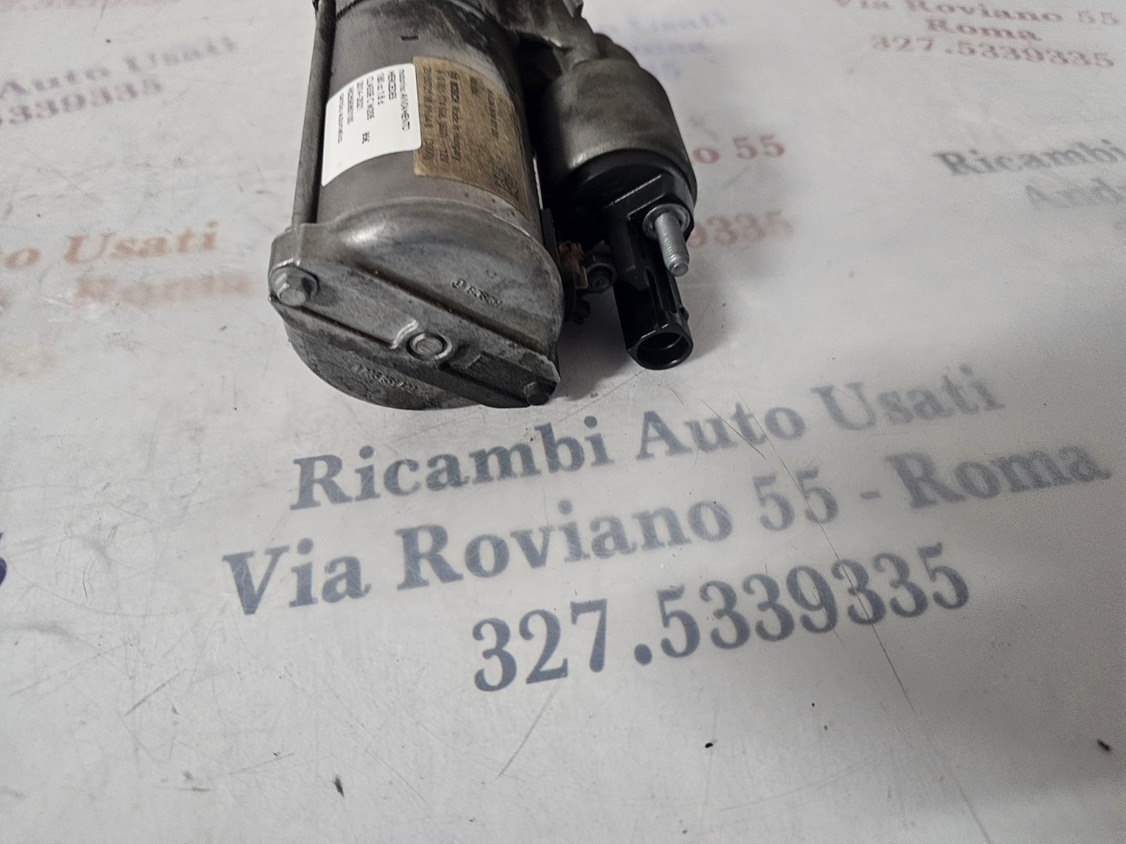 MOTORINO AVVIAMENTO MERCEDES CLASSE C W205 180CC 1.6 D A6269060100 CAMBIO AUTOM - immagine 3