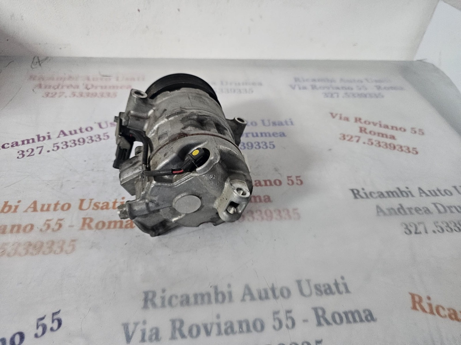 COMPRESSORE MERCEDES CLASSE C W205 180CC 1.6 D 2014-2021 A0008308700 - immagine 3