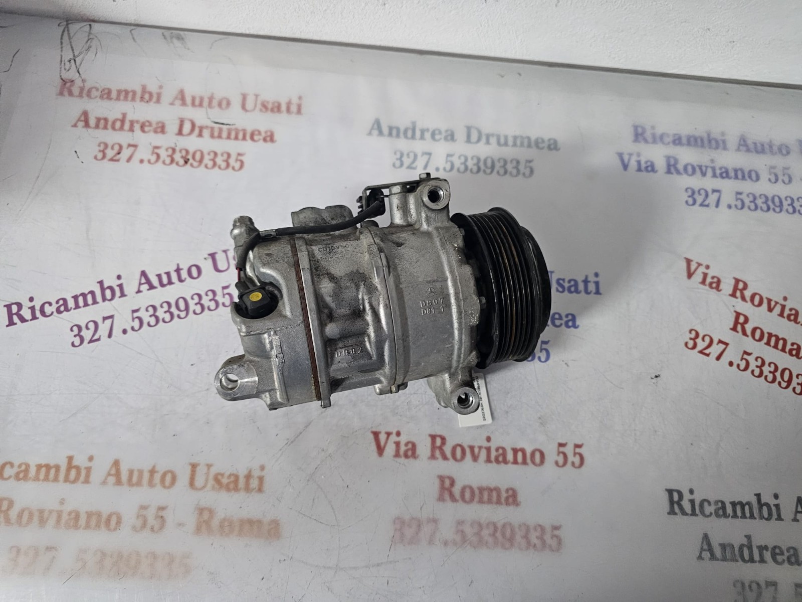 COMPRESSORE MERCEDES CLASSE C W205 180CC 1.6 D 2014-2021 A0008308700 - immagine 5