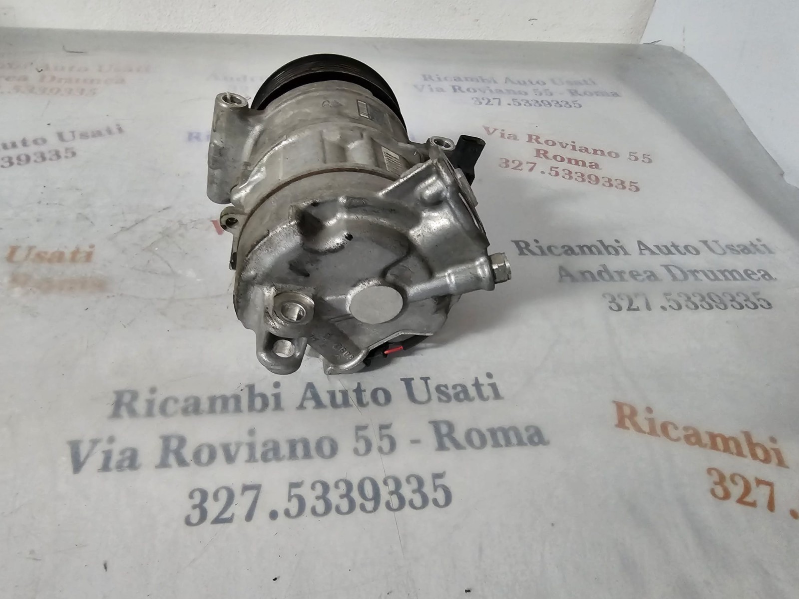 COMPRESSORE MERCEDES CLASSE C W205 180CC 1.6 D 2014-2021 A0008308700 - immagine 6