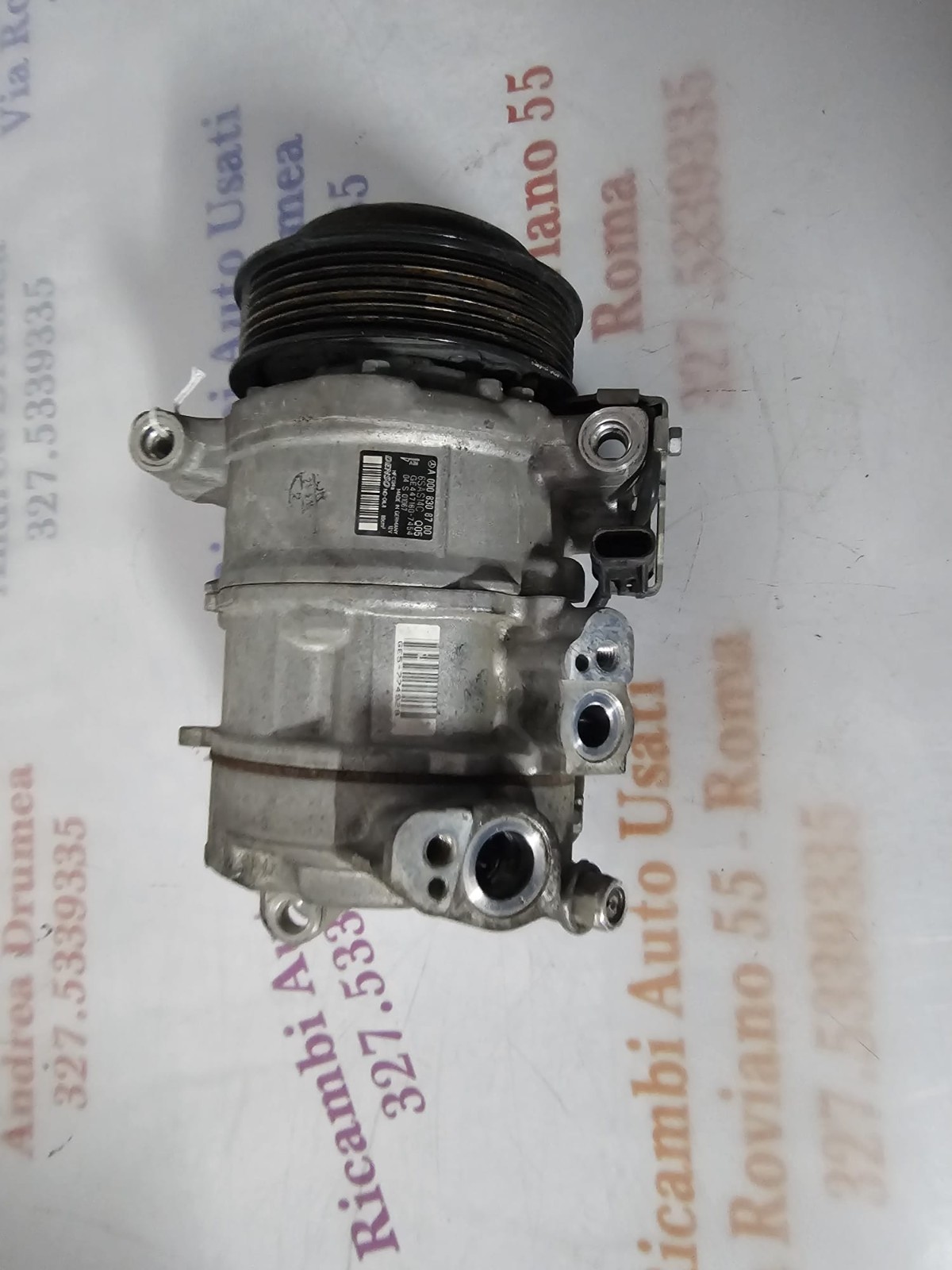 COMPRESSORE MERCEDES CLASSE C W205 180CC 1.6 D 2014-2021 A0008308700 - immagine 11