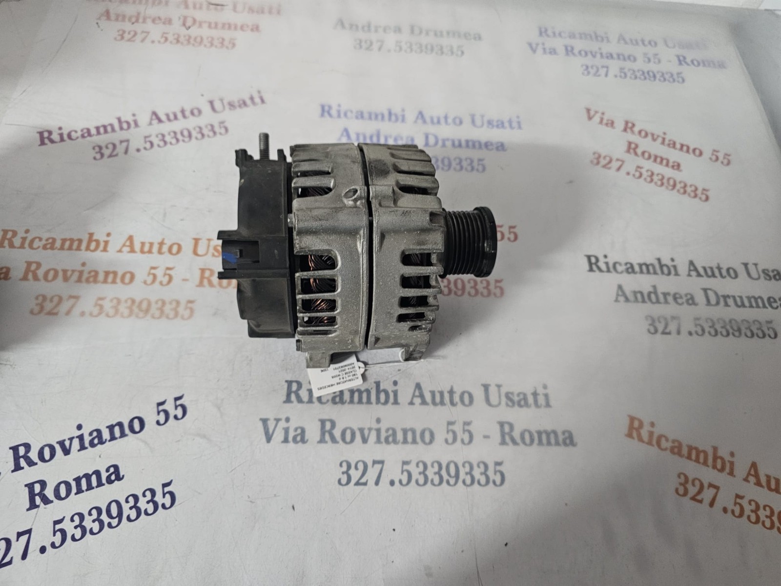 ALTERNATORE MERCEDES CLASSE C W205 180CC 1.6 D 2014-2021 A0009063701 VALEO - immagine 6