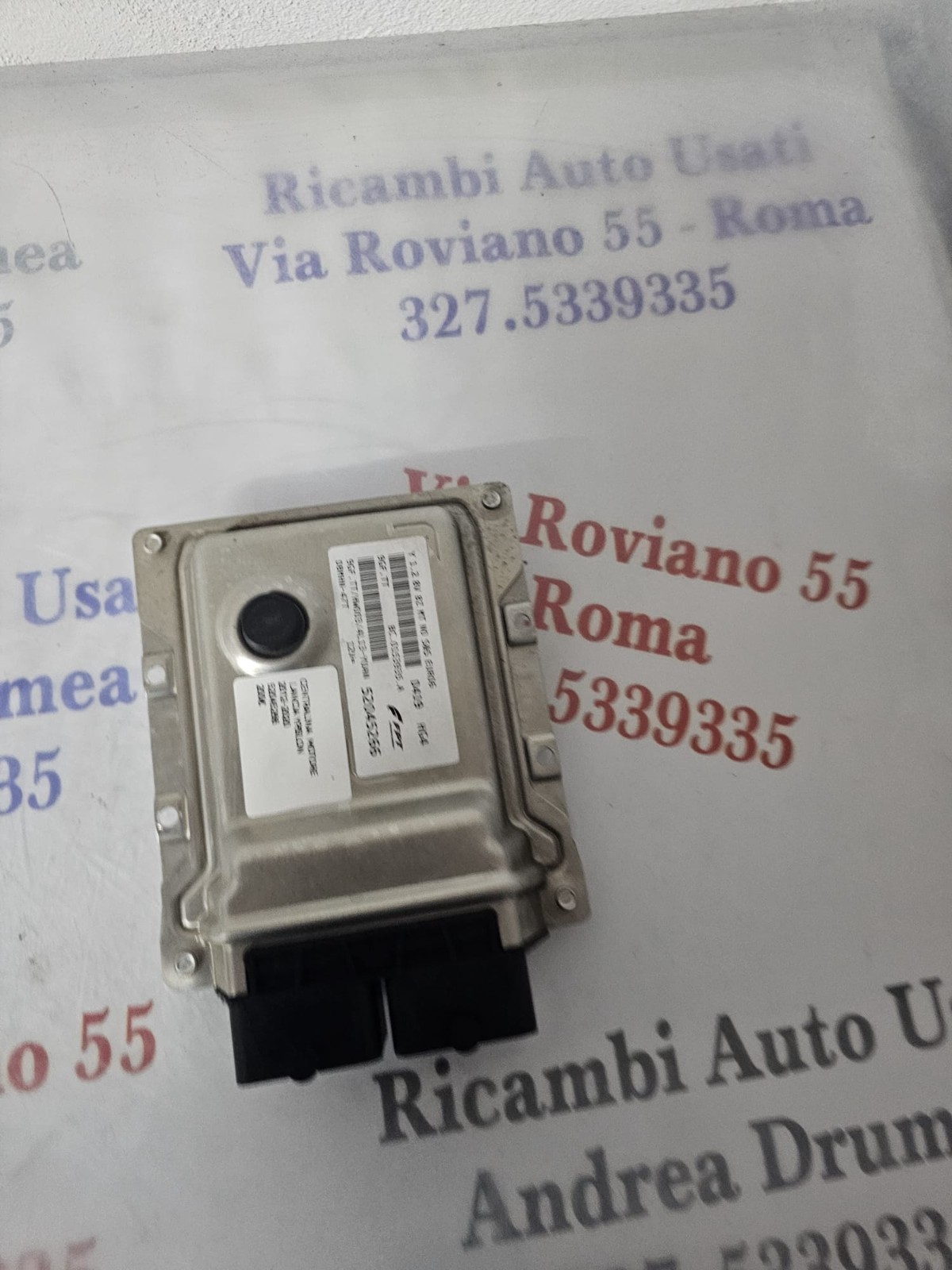 CENTRALINA MOTORE LANCIA YPSILON 2012-2020 52045266 BC.0153935.A EURO6 - immagine 5