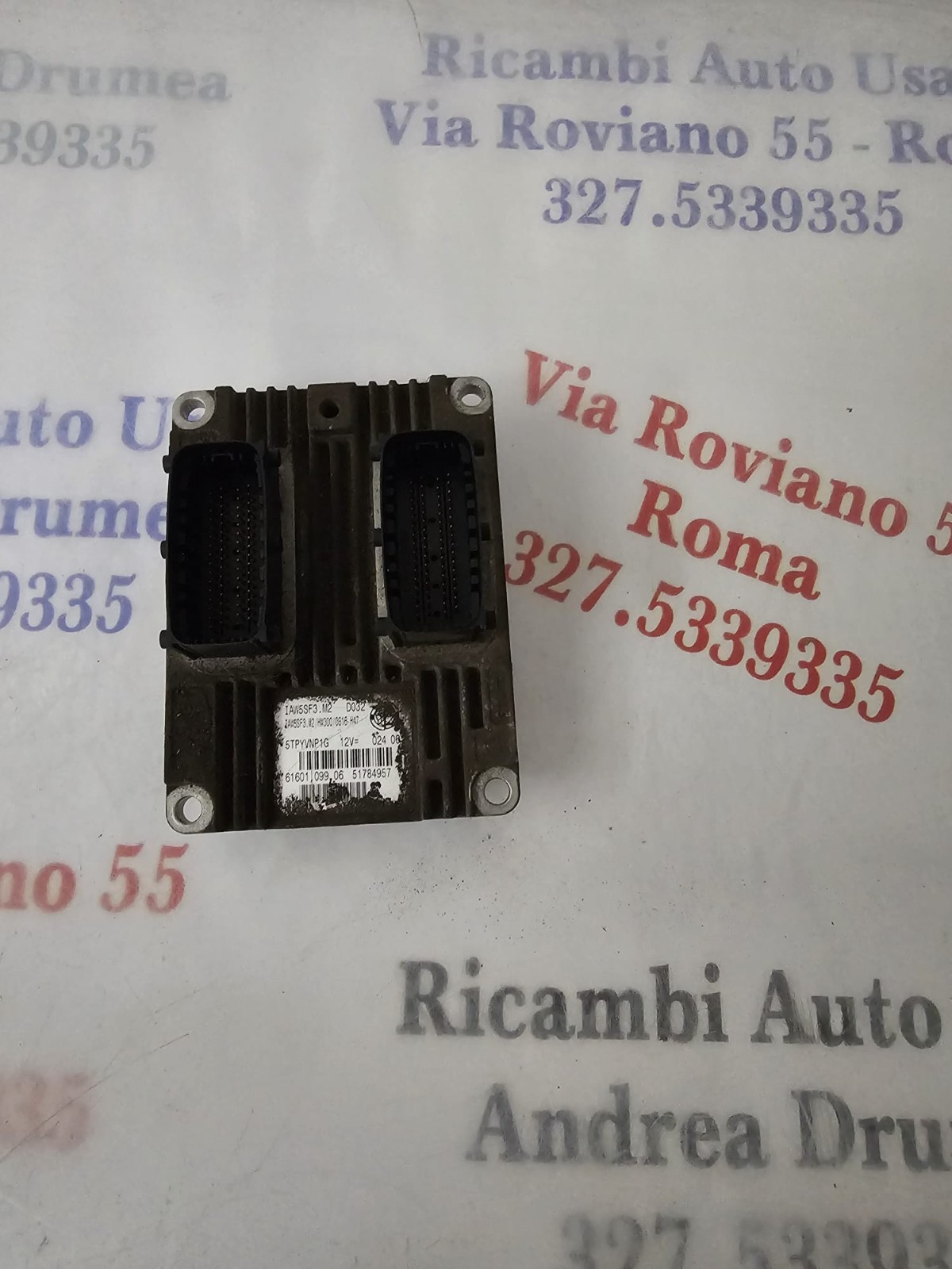 CENTRALINA MOTORE FIAT GRANDE PUNTO 1.4 BENZINA CODICE MOTORE 350A1000 IAW5SF3.M2 - immagine 4