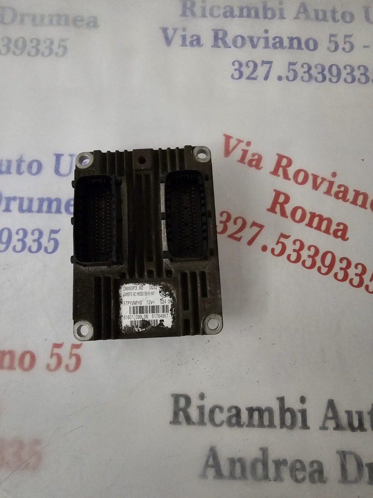 CENTRALINA MOTORE FIAT GRANDE PUNTO 1.4 BENZINA CODICE MOTORE 350A1000 IAW5SF3.M2 - immagine 5