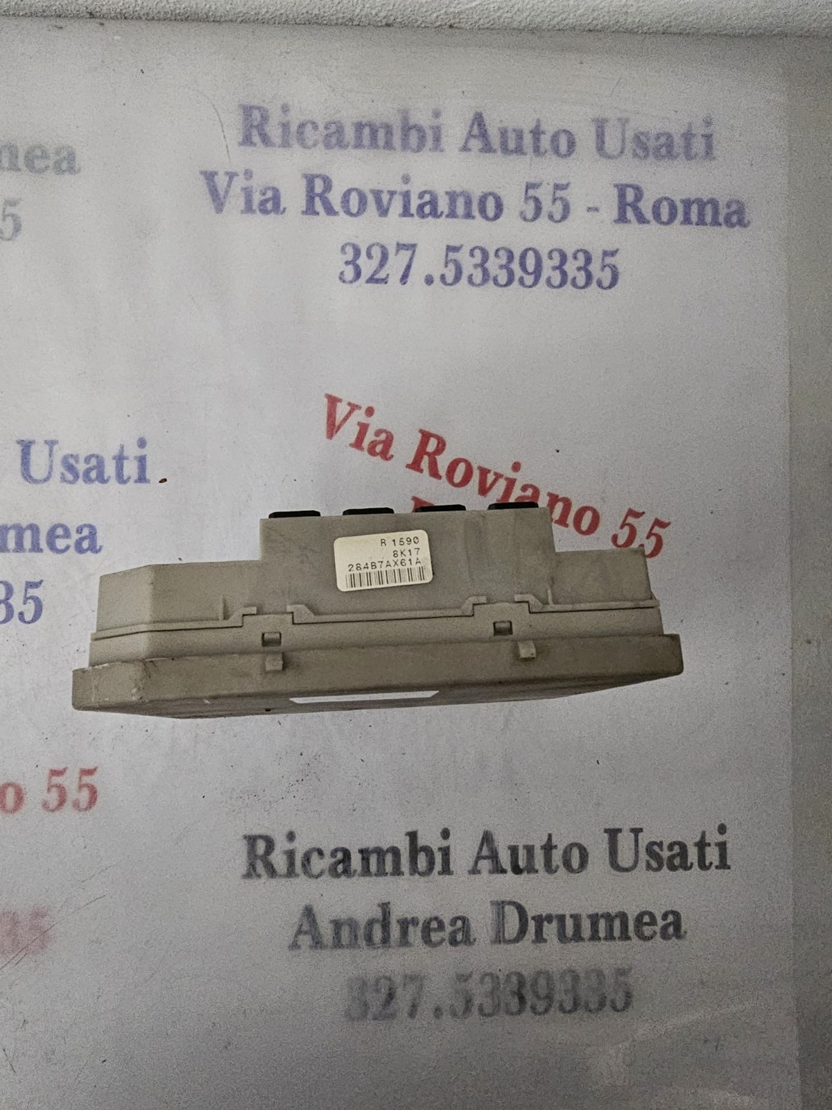 centralina porta fusibili nissan note 1 2004 -2008 1.4 benzina cod 284b7ax61a - immagine 3