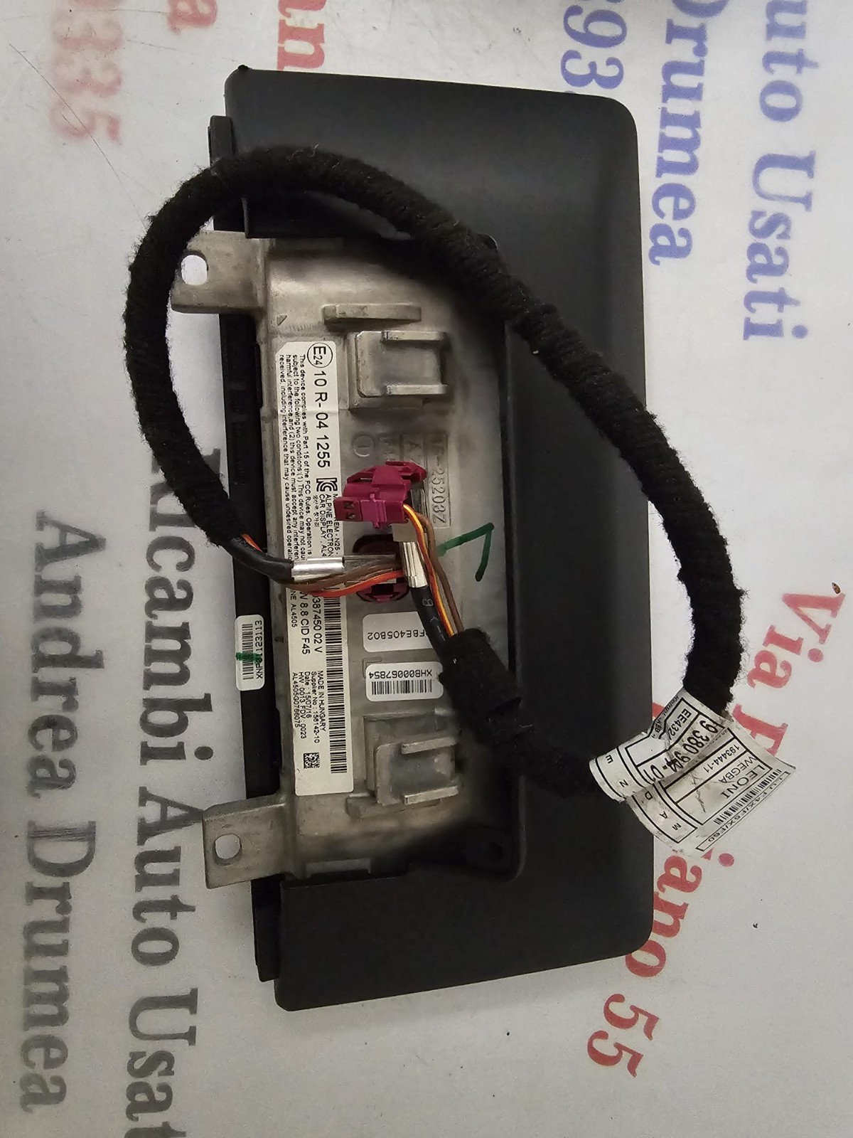 Kit navigatore radio system bmw S2 13/18 CI6822591-01 1 0R-051648 NO COD SBLOCCO - immagine 4