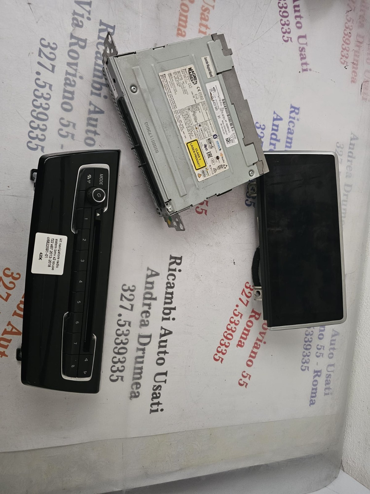 Kit navigatore radio system bmw S2 13/18 CI6822591-01 1 0R-051648 NO COD SBLOCCO - immagine 9