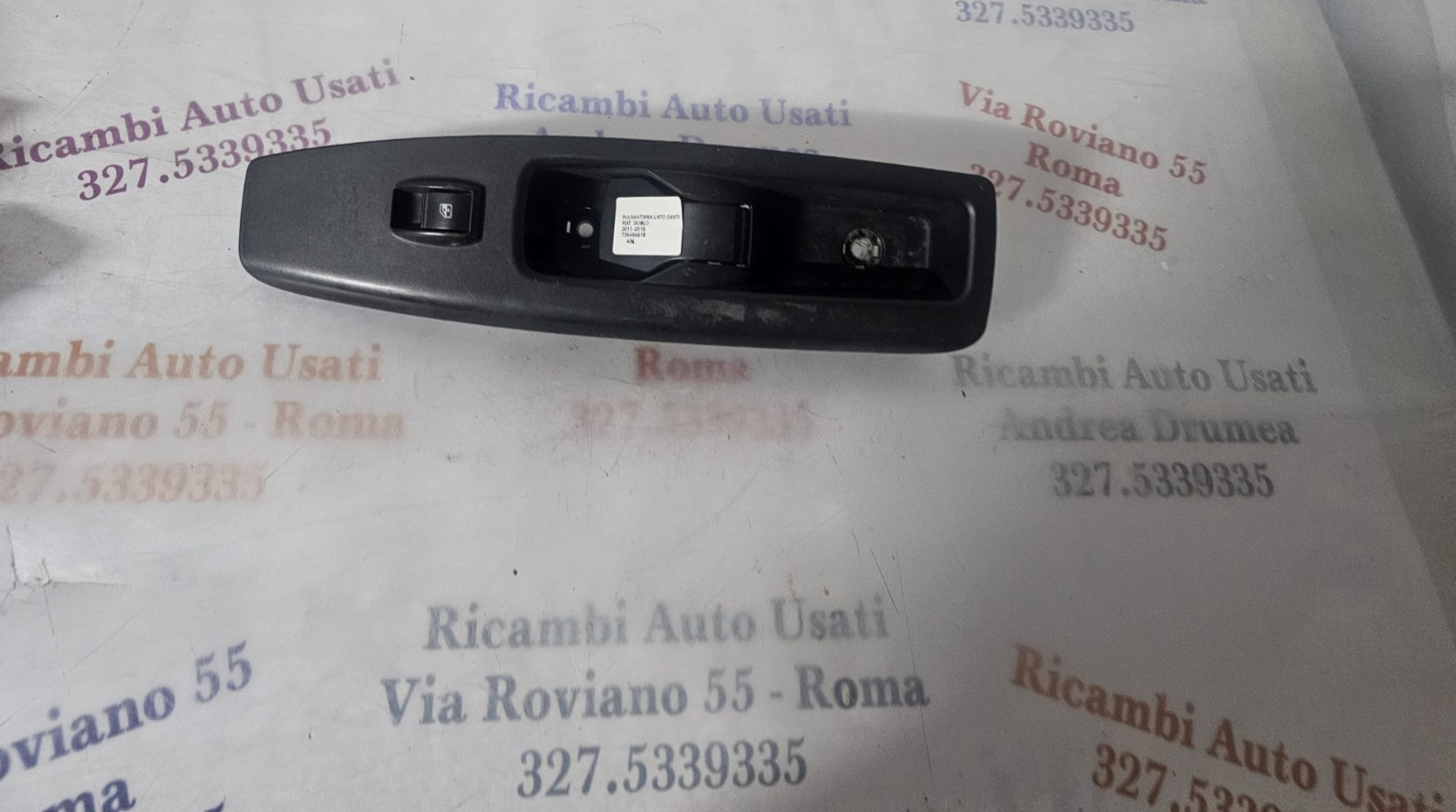 PULSANTIERA LATO DESTRO FIAT DOBLO 2011-2018 COD 7354984916