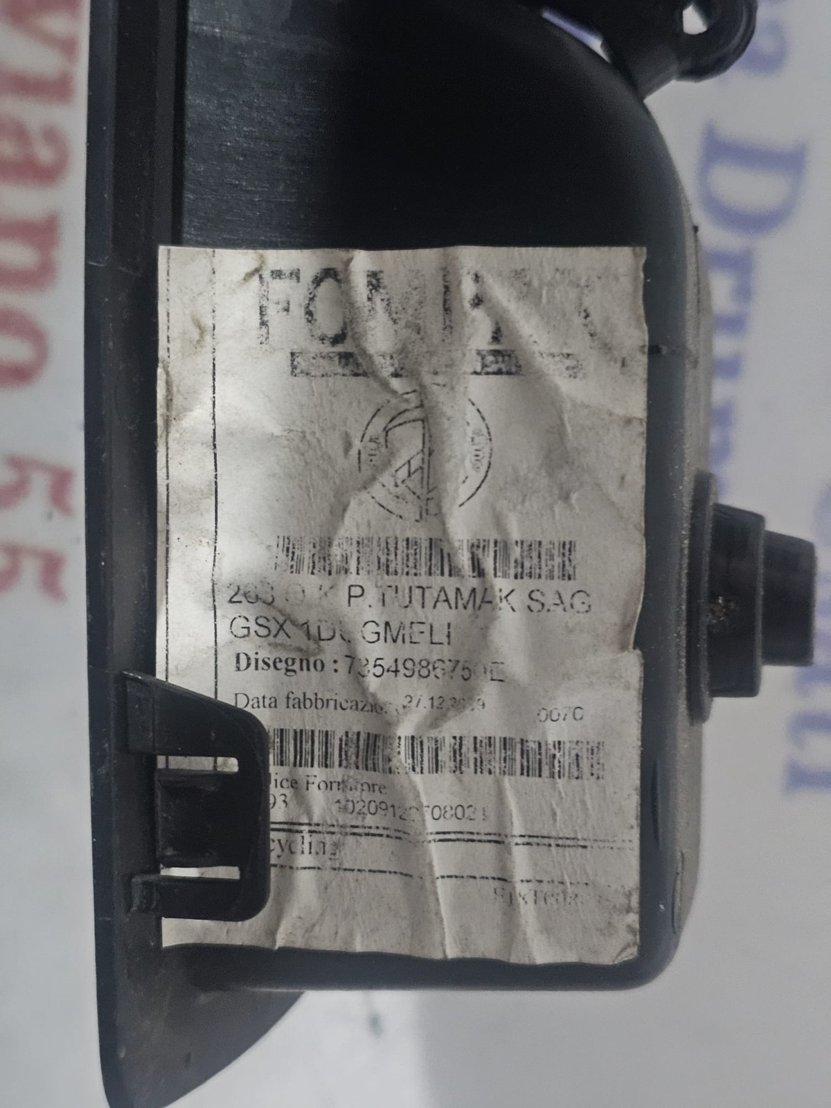 PULSANTIERA LATO DESTRO FIAT DOBLO 2011-2018 COD 7354984916 - immagine 3