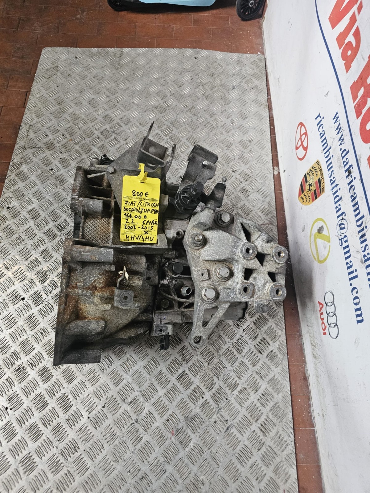 CAMBIO FIAT/ CITROèN/DUCATO/ JUMPER 2.2 D IESEL 6 MARCE 07-15>KM 166.000 4HV/4HU - immagine 4
