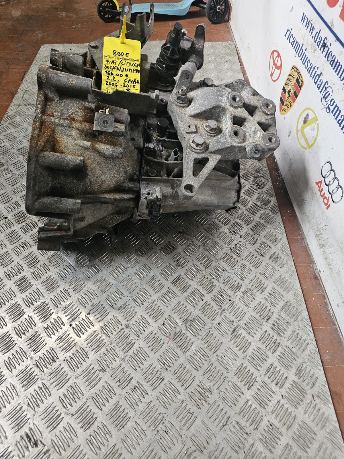 CAMBIO FIAT/ CITROèN/DUCATO/ JUMPER 2.2 D IESEL 6 MARCE 07-15>KM 166.000 4HV/4HU - immagine 5