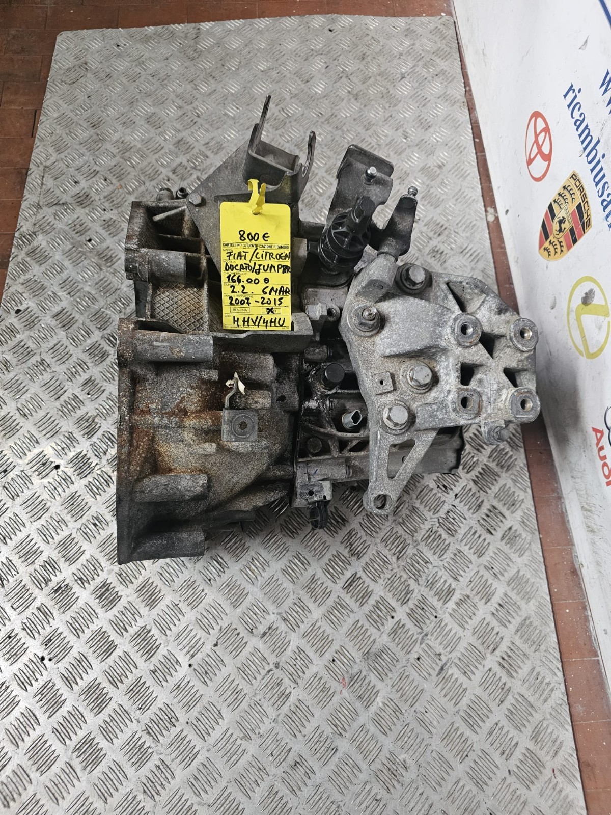 CAMBIO FIAT/ CITROèN/DUCATO/ JUMPER 2.2 D IESEL 6 MARCE 07-15>KM 166.000 4HV/4HU - immagine 7