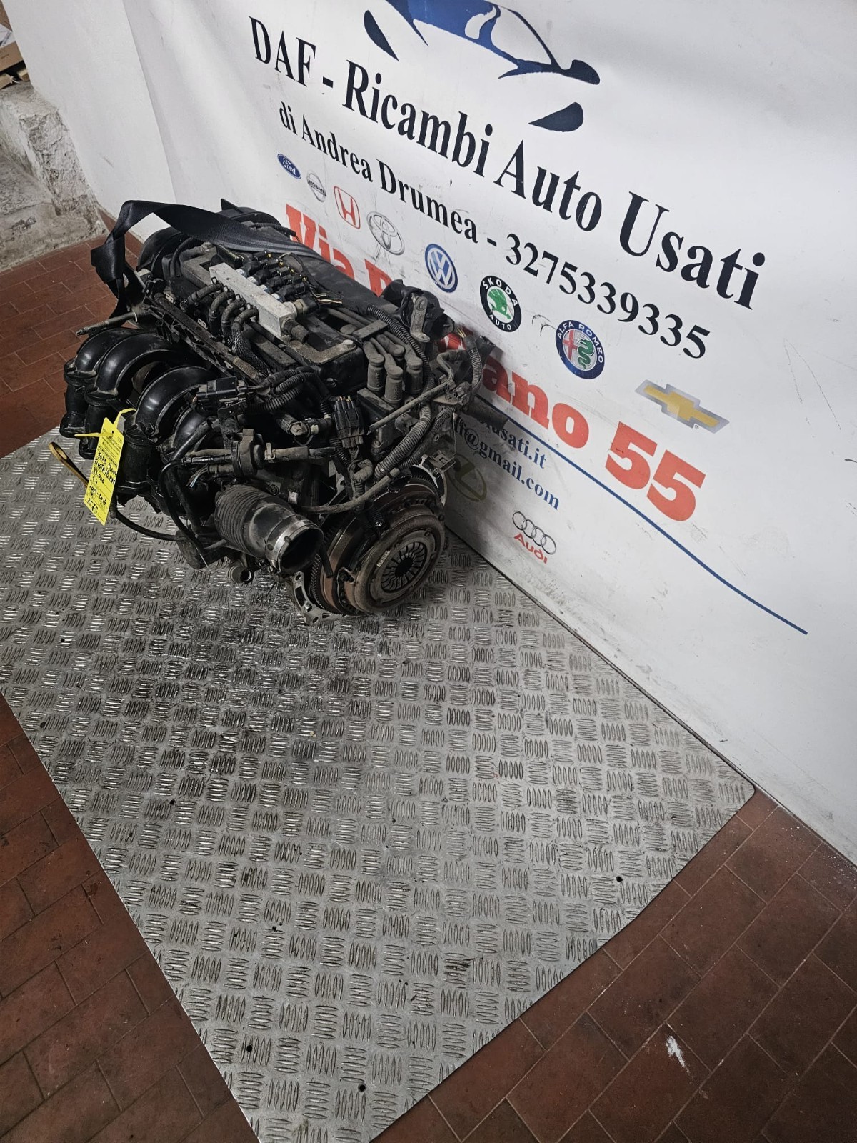 MOTORE FORD FIESTA /B MAX KM 93.000 1.4 BENZINA COD RTJC 2009-2016 - immagine 2