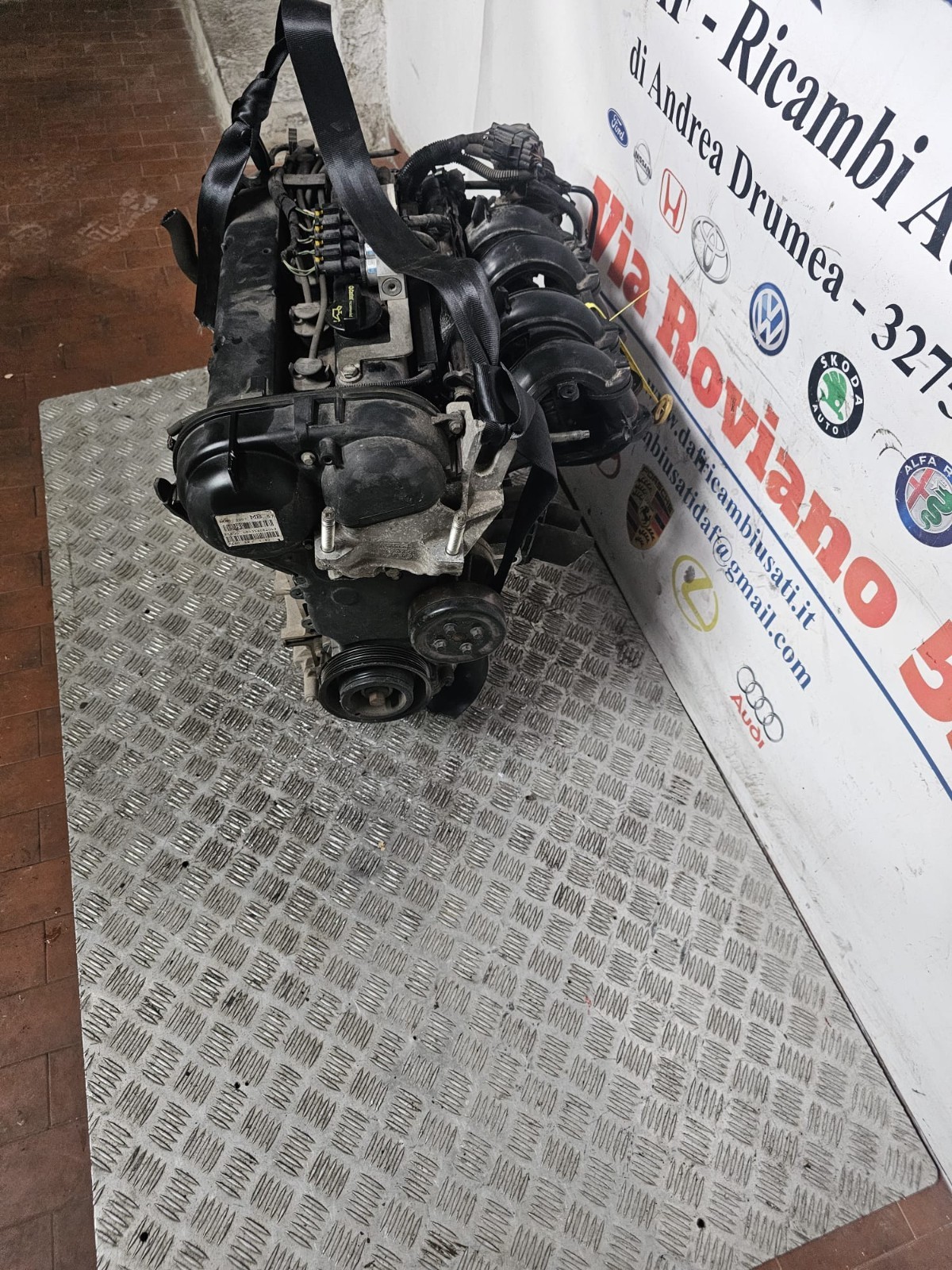 MOTORE FORD FIESTA /B MAX KM 93.000 1.4 BENZINA COD RTJC 2009-2016 - immagine 6