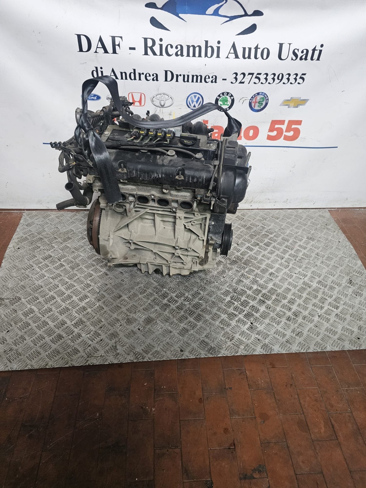 MOTORE FORD FIESTA /B MAX KM 93.000 1.4 BENZINA COD RTJC 2009-2016 - immagine 9