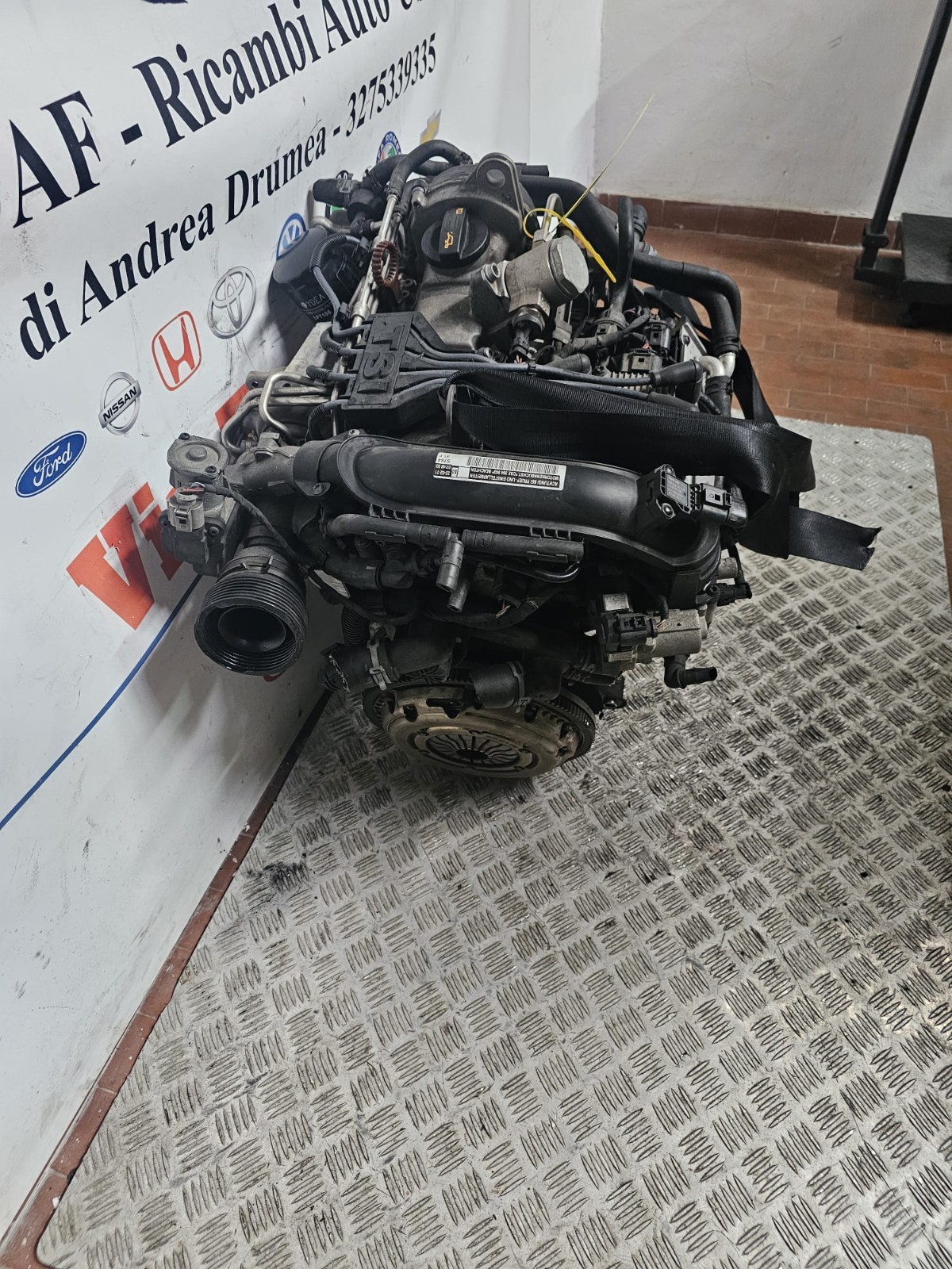 MOTORE VW GOLF/AUDI A1 /SCODA YETI 1.2 T.B 6 MARCE KM 128.000 COD CBZ 2009-2014 - immagine 5