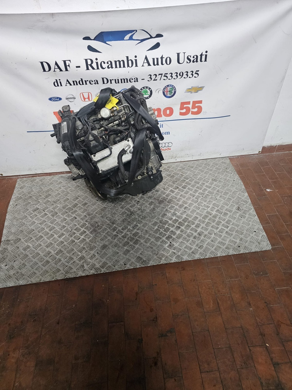 MOTORE VW GOLF/AUDI A1 /SCODA YETI 1.2 T.B 6 MARCE KM 128.000 COD CBZ 2009-2014 - immagine 9