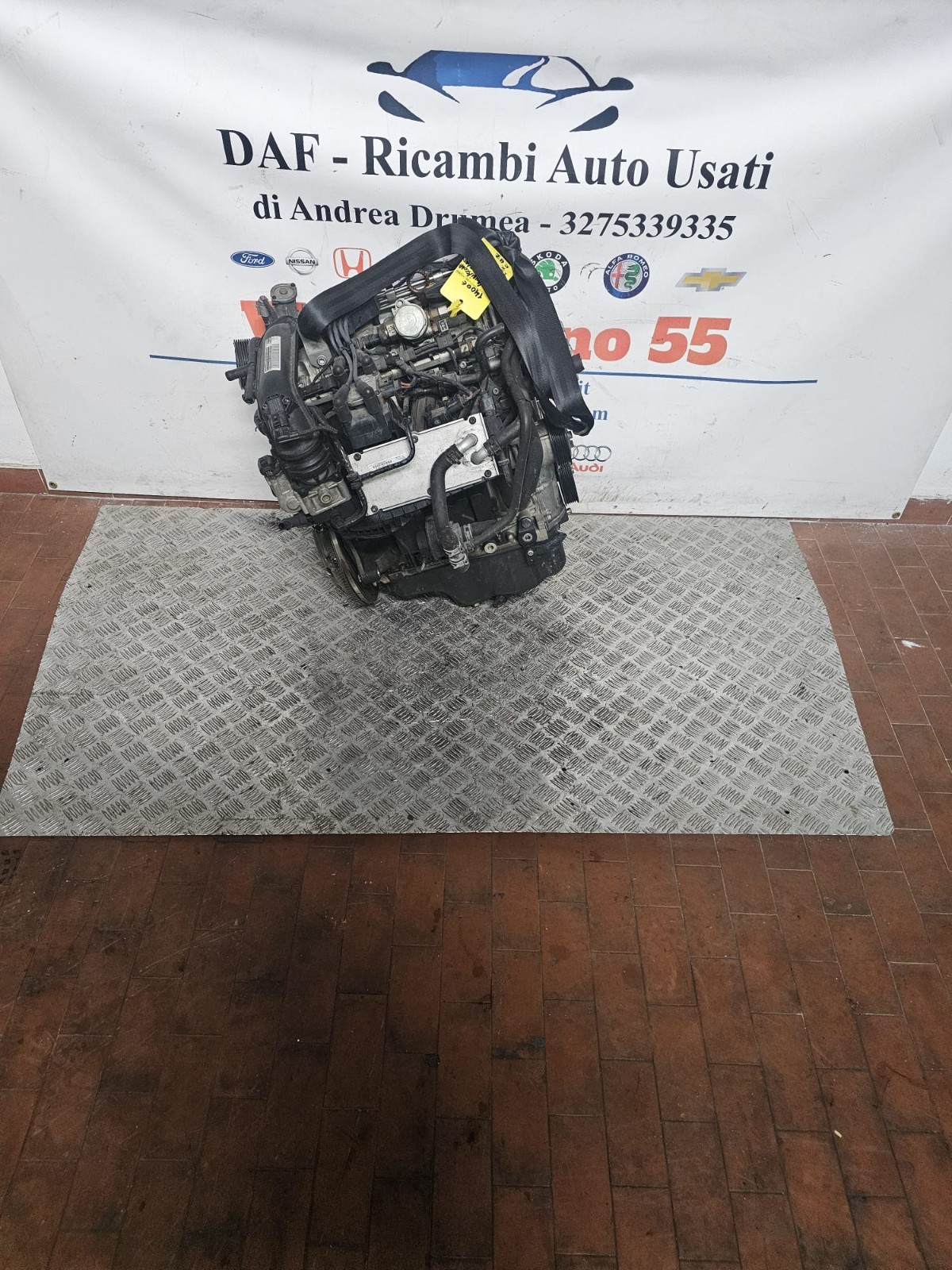 MOTORE VW GOLF/AUDI A1 /SCODA YETI 1.2 T.B 6 MARCE KM 128.000 COD CBZ 2009-2014 - immagine 10