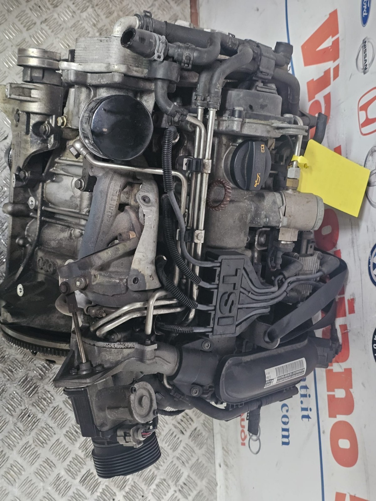 MOTORE VW GOLF/AUDI A1 /SCODA YETI 1.2 T.B 6 MARCE KM 128.000 COD CBZ 2009-2014 - immagine 12