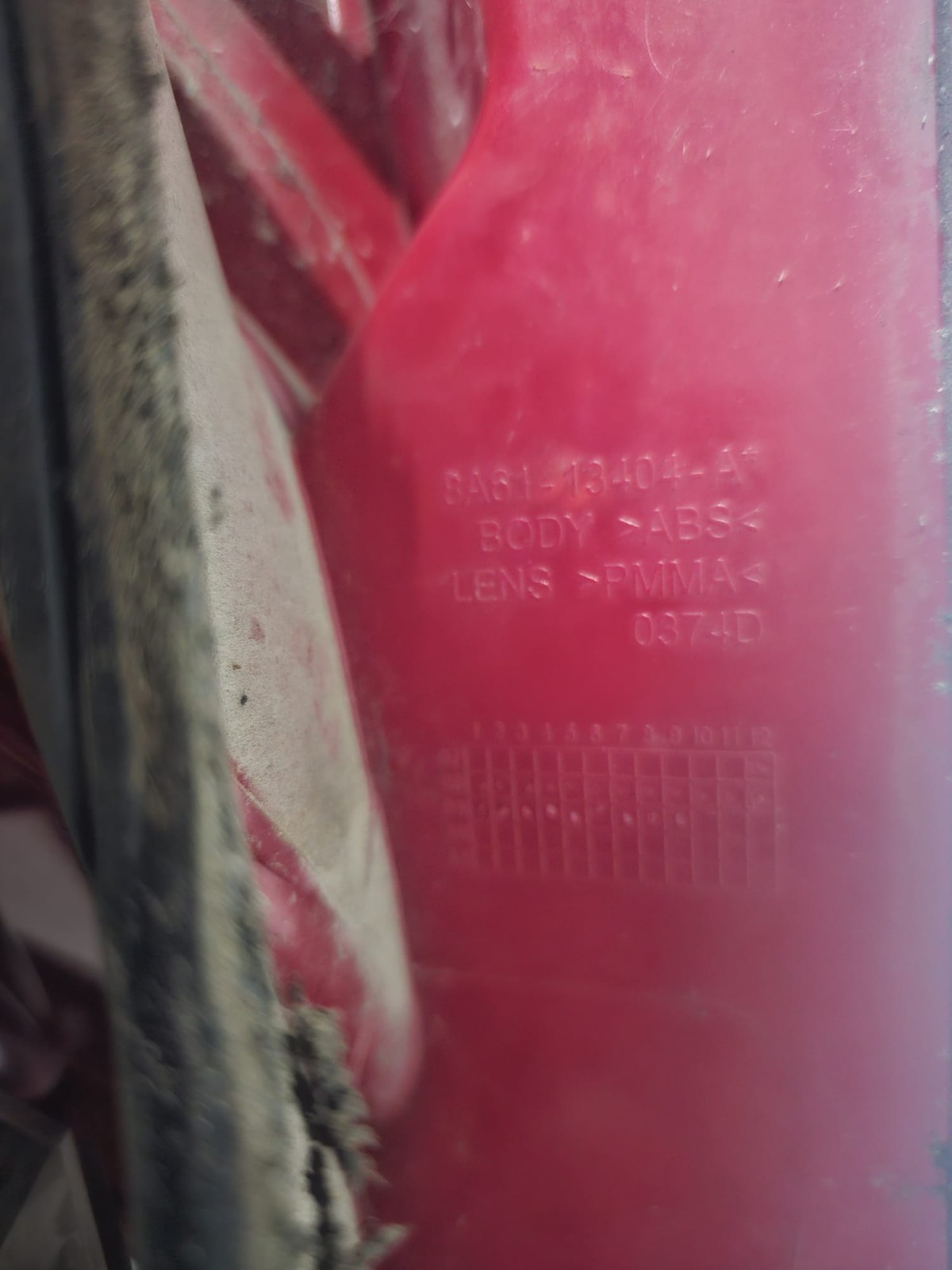 8A61-13404-A FANALE POSTERIORE DX FORD FIESTA 2008-2012 - immagine 2