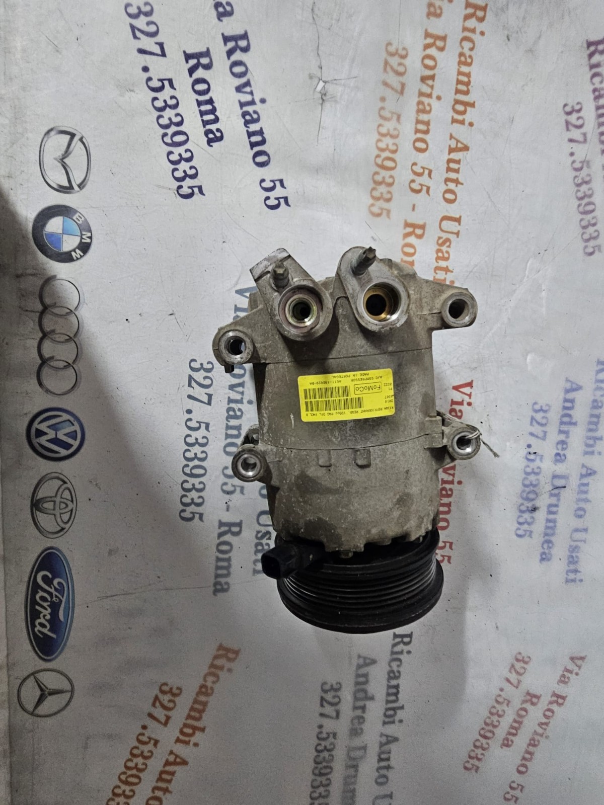 COMPRESSORE FORD B MAX 1.4 BENZINA 2011-2018 COD AV11-19D629-BA