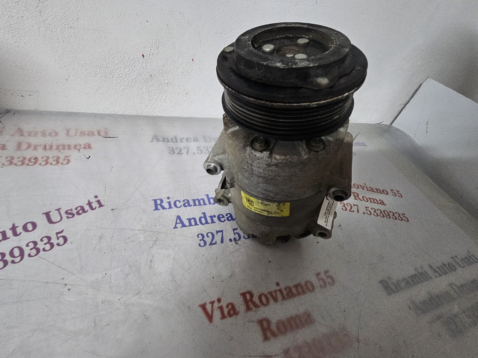 COMPRESSORE FORD B MAX 1.4 BENZINA 2011-2018 COD AV11-19D629-BA - immagine 5