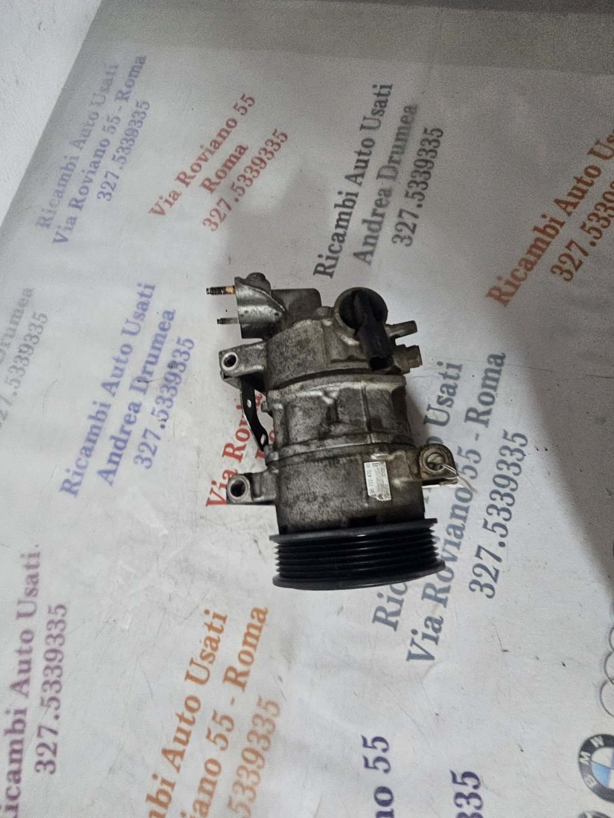 COMPRESSORE CITROEN C3 /PEUGEOT 208 1.2 BENZINA 2012-2017 COD 9672247080 - immagine 5