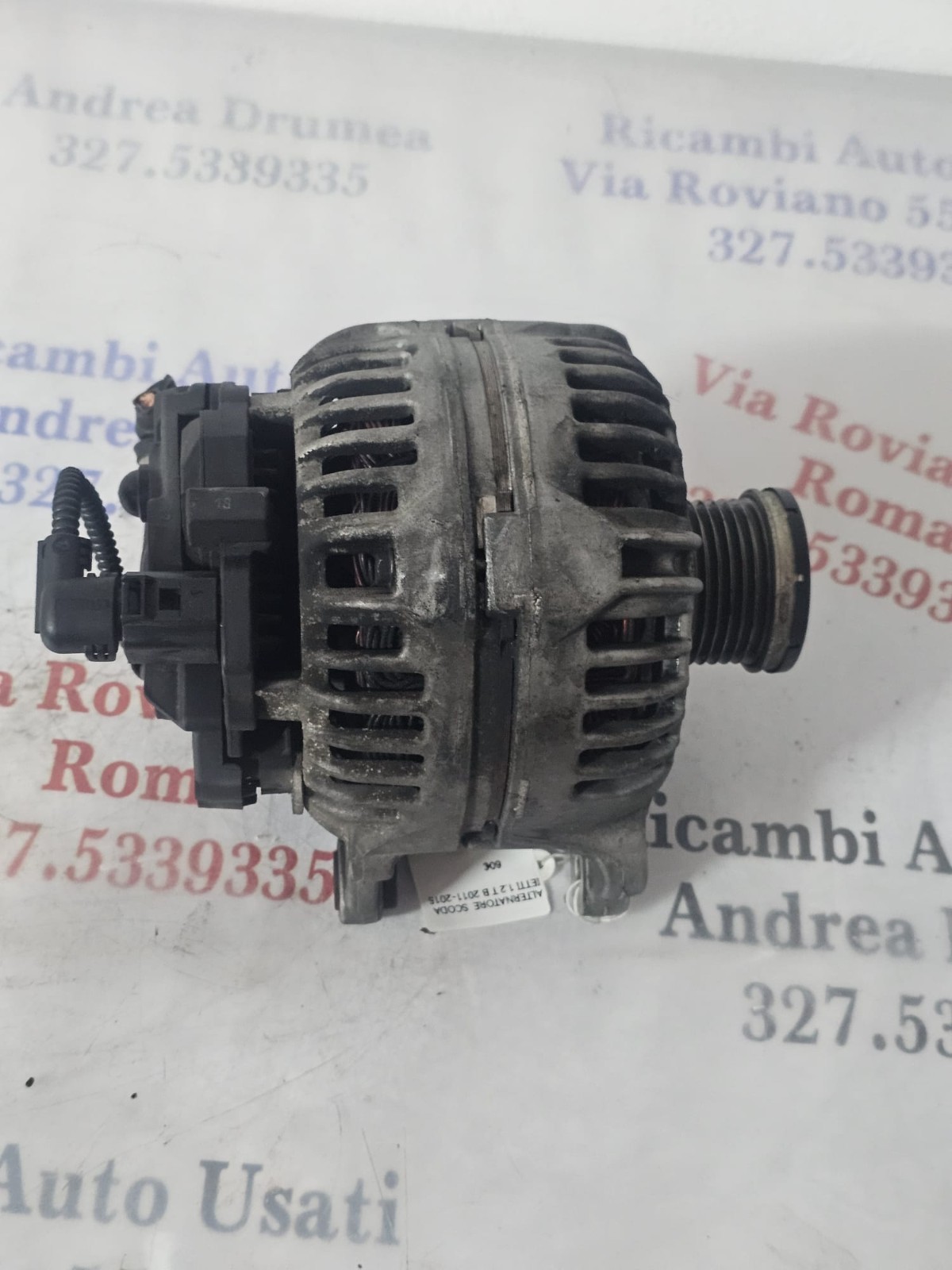 ALTERNATORE SKODA YETI/VW GOLF 1.2 T.B 2011-2015 BOSCH 03F903023D 14V 140A - immagine 6