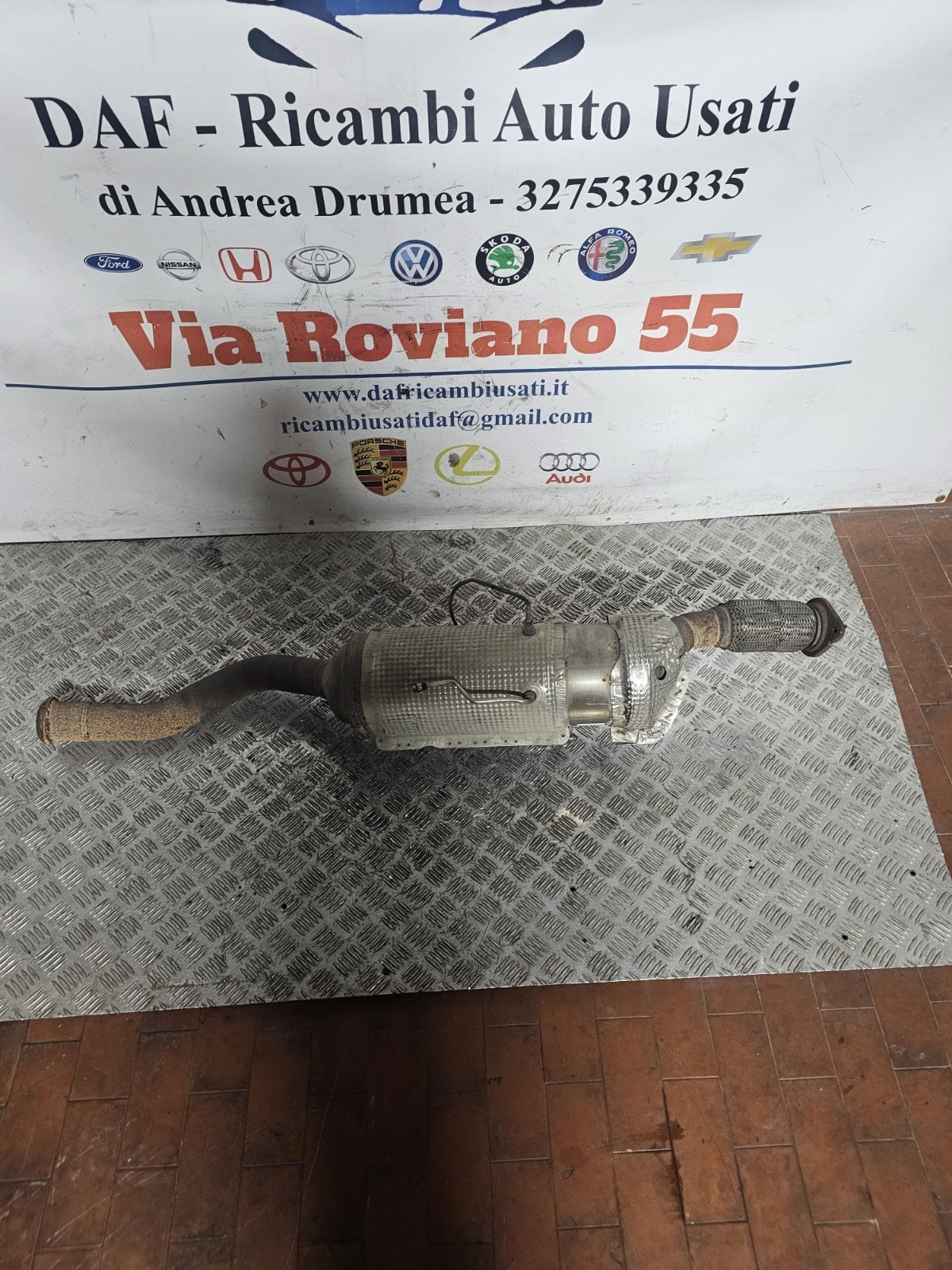 FILTRO ANTIPARTICOLATO OPEL MOVANO/RENAULT MASTER 1.3 DIESEL 208025960R