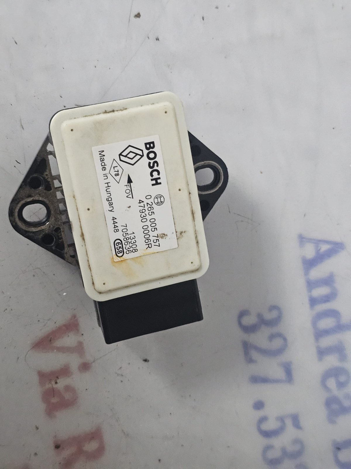 SENSORE ESP IMBARDATA OPEL MOVANO /RENAULT MASTER 2011-2018 2.3 DIESE 0265005757 - immagine 2