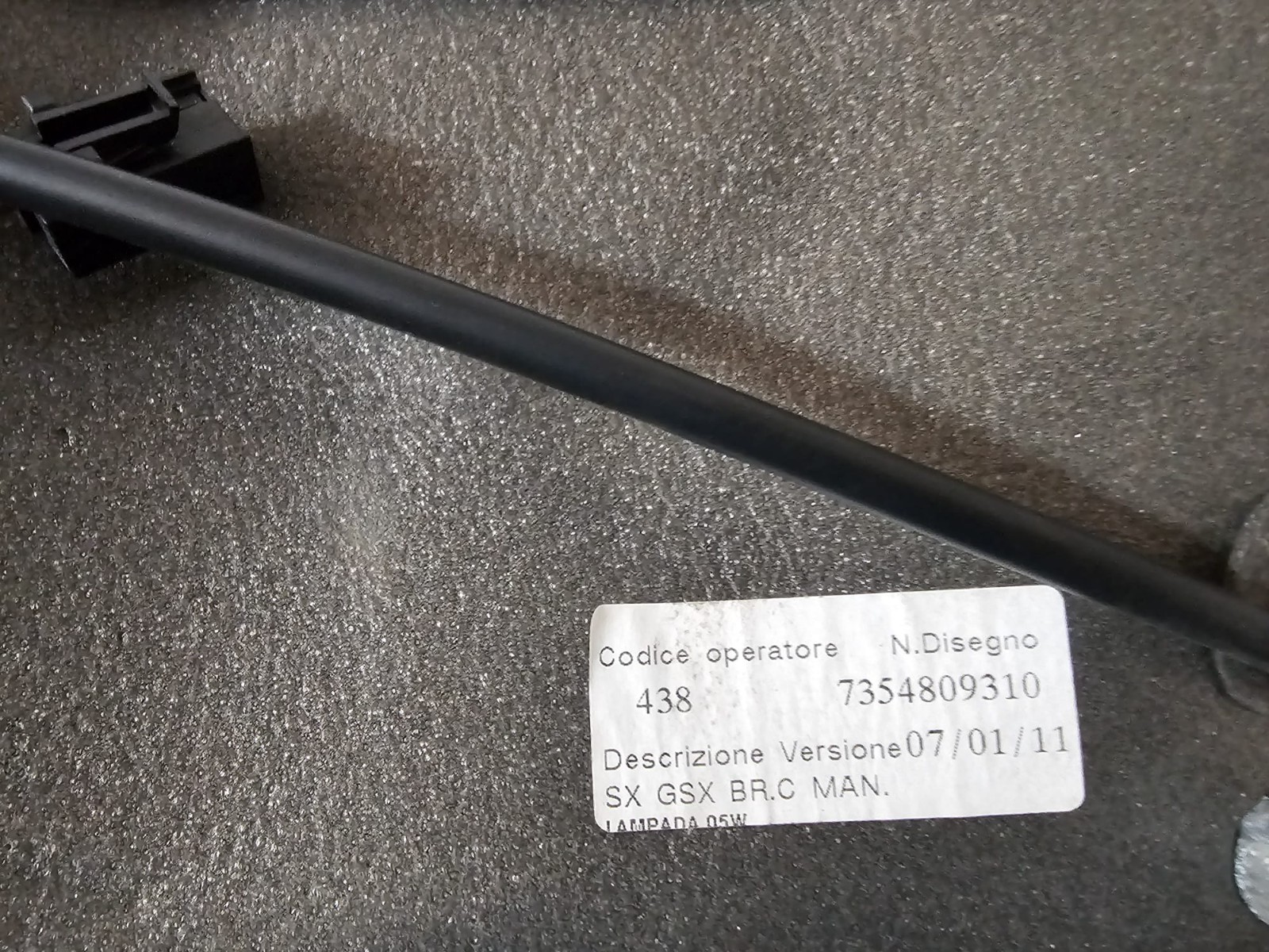 SPECCHIETTO RETROVISORE SX FIAT DUCATO/PEUGEOT BOXER CITROEN JUMPER COD 7354809310 - immagine 4