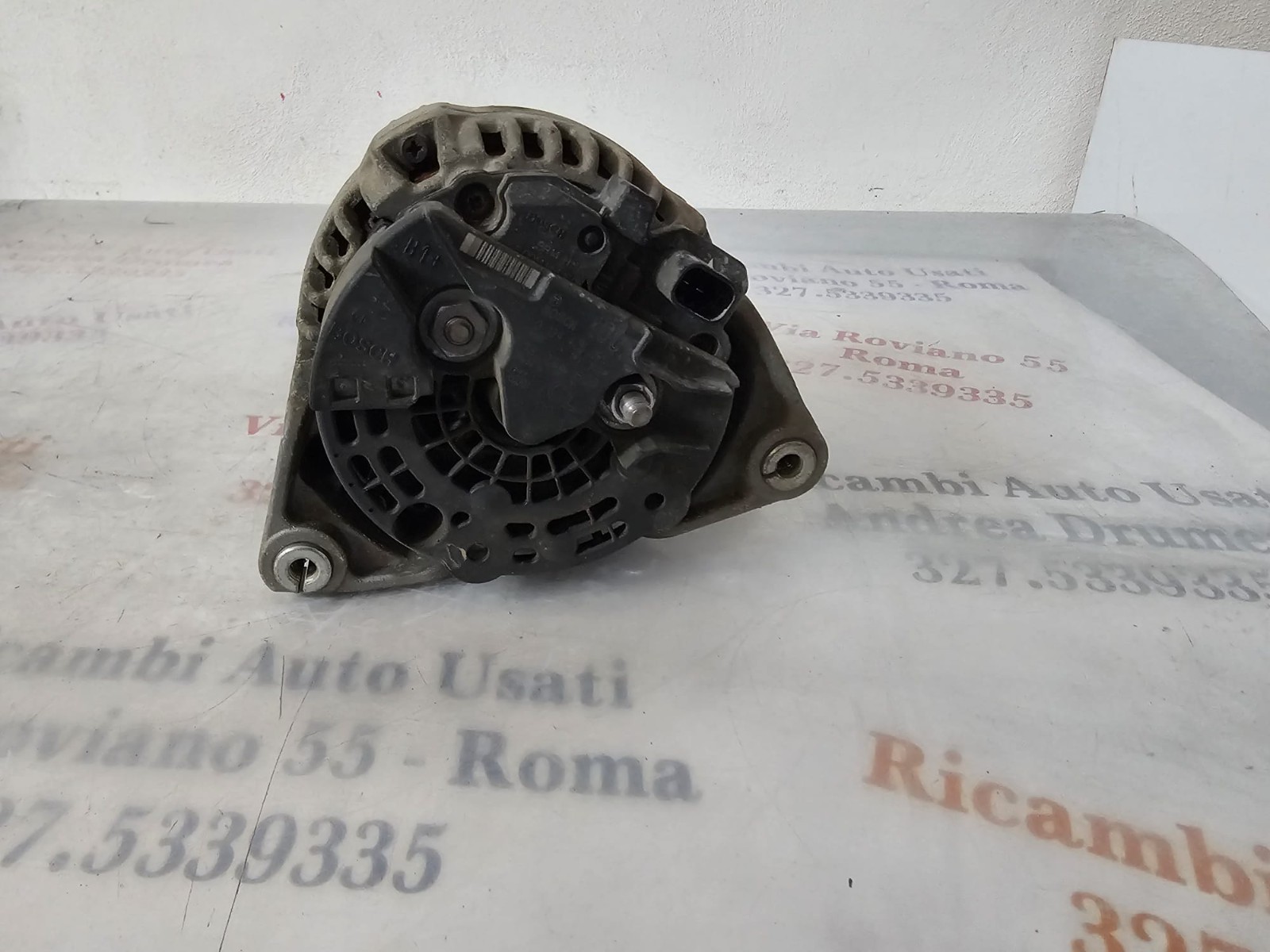 ALTERNATORE OPEL MERIVA B 2011-2018 1.4 TURBO DIESEL BOSCH 0124425085 - immagine 6