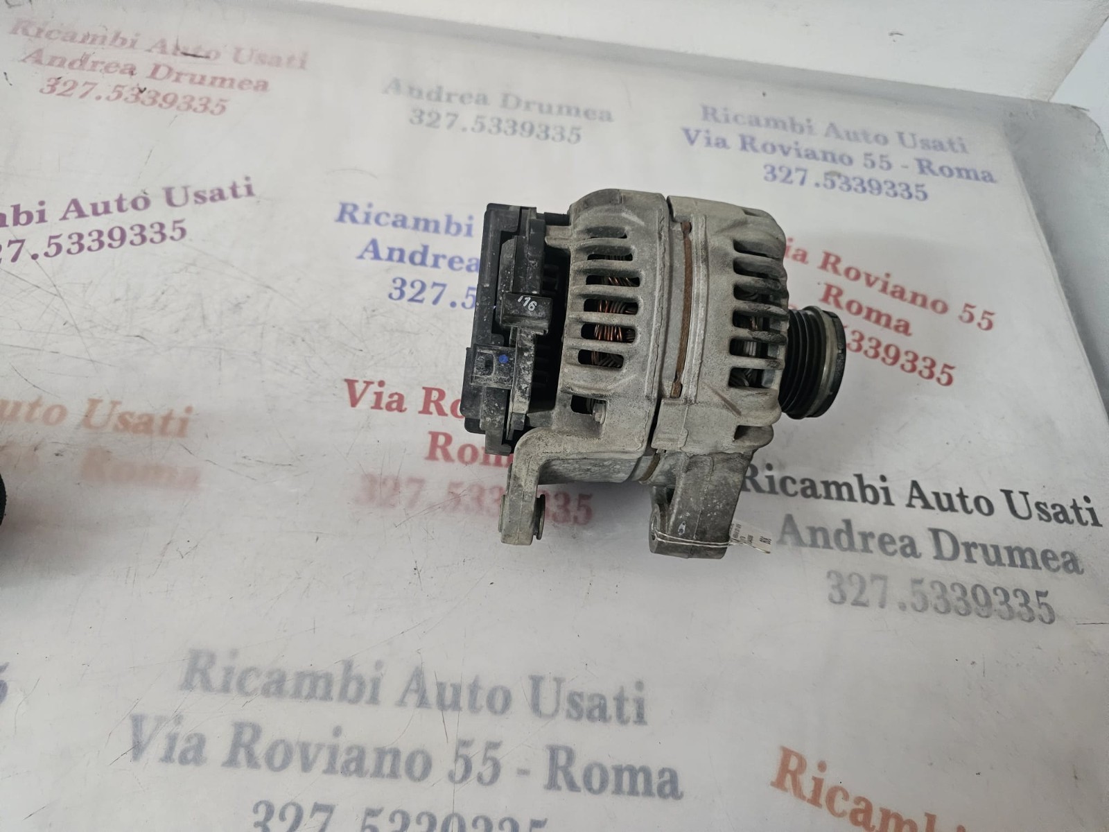 ALTERNATORE OPEL MERIVA B 2011-2018 1.4 TURBO DIESEL BOSCH 0124425085 - immagine 7