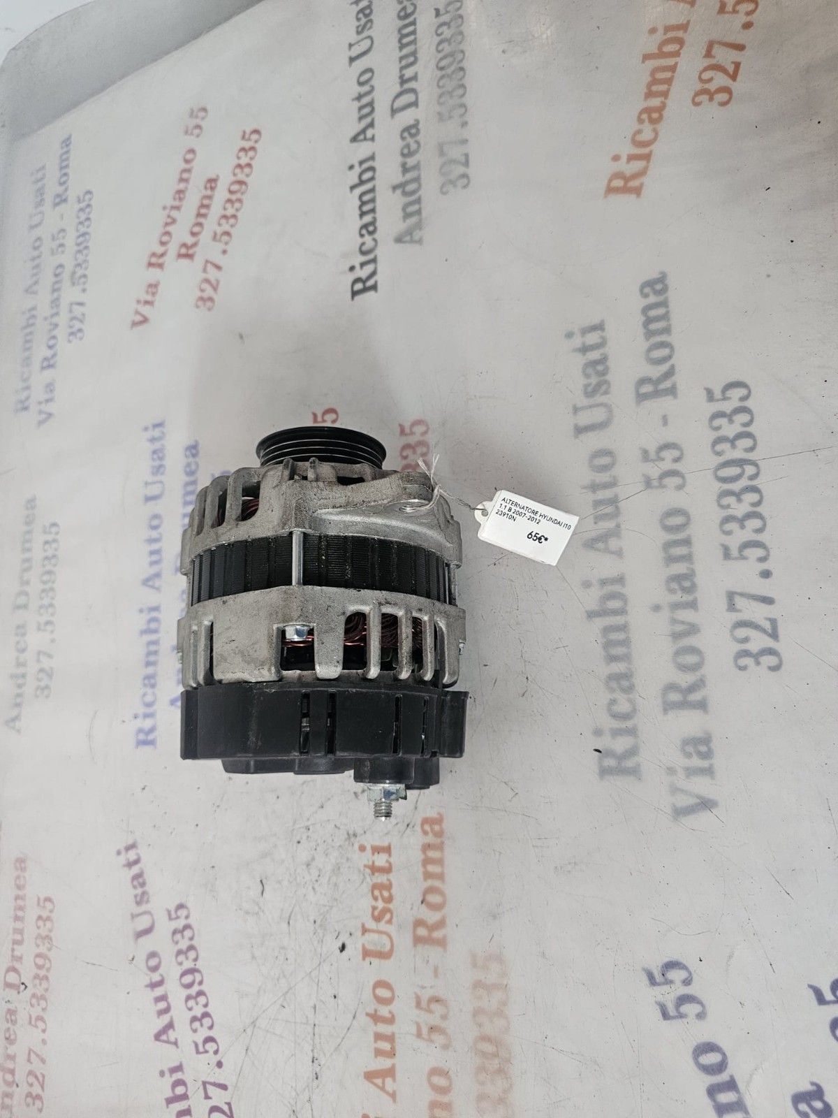 ALTERNATORE HYUNDAI I10 1.1 BENZINA 2007-2012 MODEL:23910N 12V - immagine 7