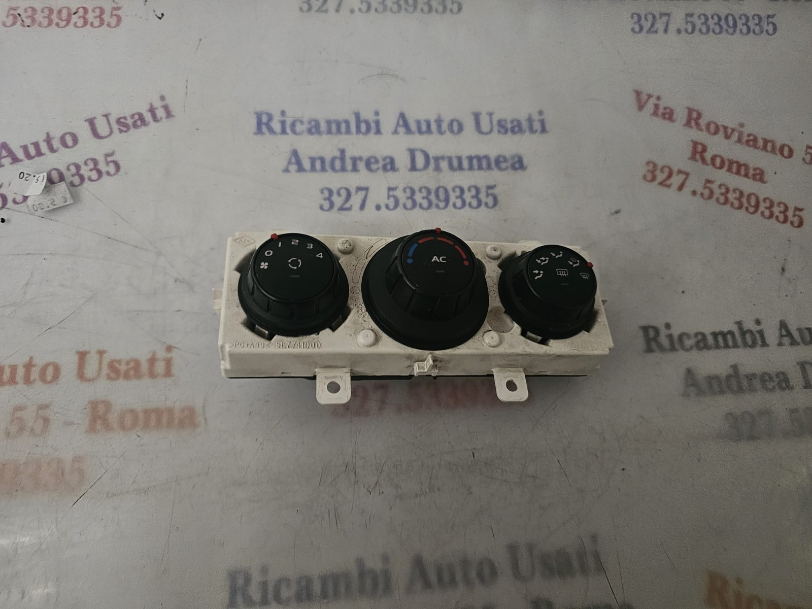 COMANDI CLIMA RENAULT MASTER 4 SERIE 2010 COD 275100013R--B2 - immagine 4