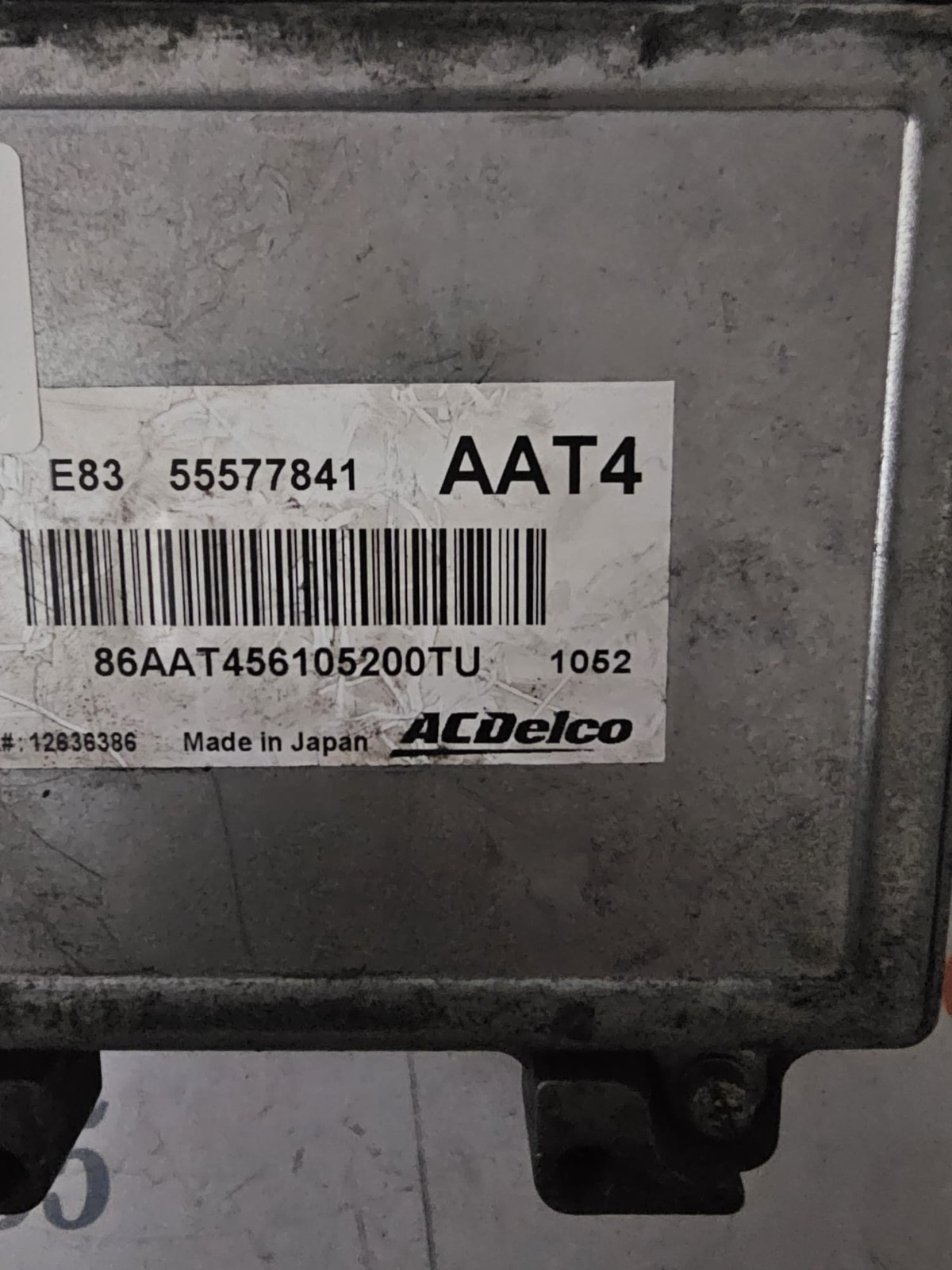 CENTRALINA MOTORE OPEL CORSA D 1.4 BZ 16V 2011-2014 COD 55577841 ACDELCO - immagine 3