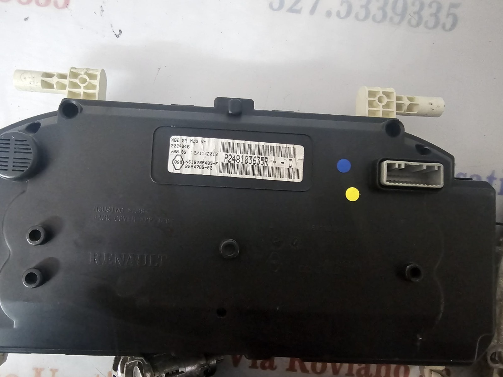 KIT ACCENSIONE OPEL MOVANO /RENAULT MASTER 2.3 D 6 M COD CENTRALINA 0281030576 - immagine 4