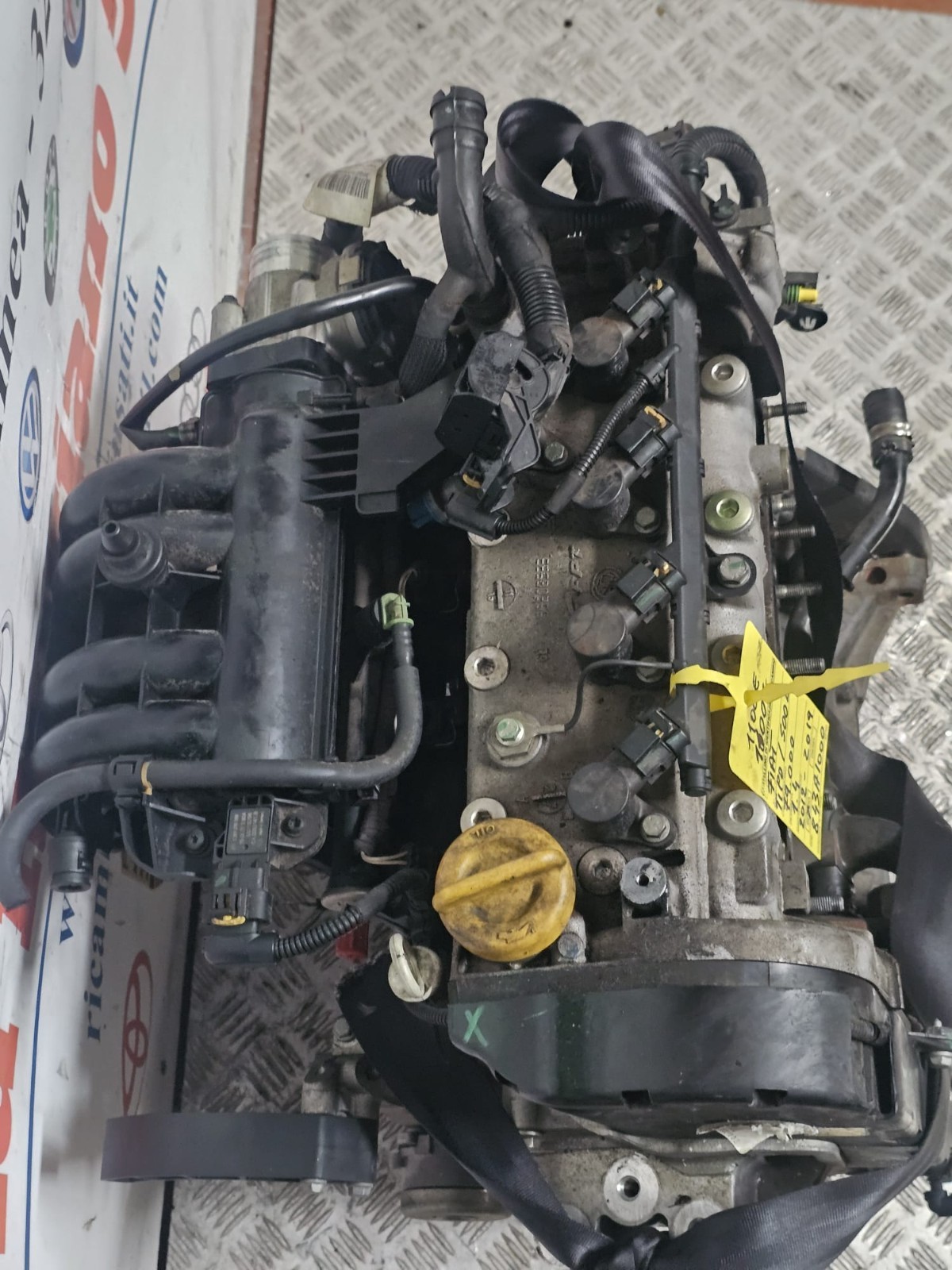 MOTORE COMPLETO FIAT TIPO /500L 1.4 BZ KM 79.000 2012-2019 SIGLA 843A1000 - immagine 8