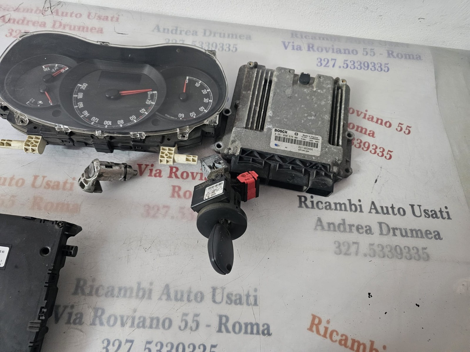 KIT ACCENSIONE OPEL MOVANO /RENAULT MASTER 2.3 D 6 M COD CENTRALINA 0281030576 - immagine 7