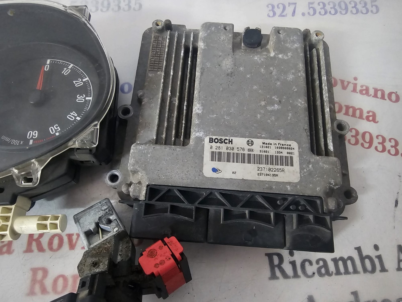 KIT ACCENSIONE OPEL MOVANO /RENAULT MASTER 2.3 D 6 M COD CENTRALINA 0281030576 - immagine 8