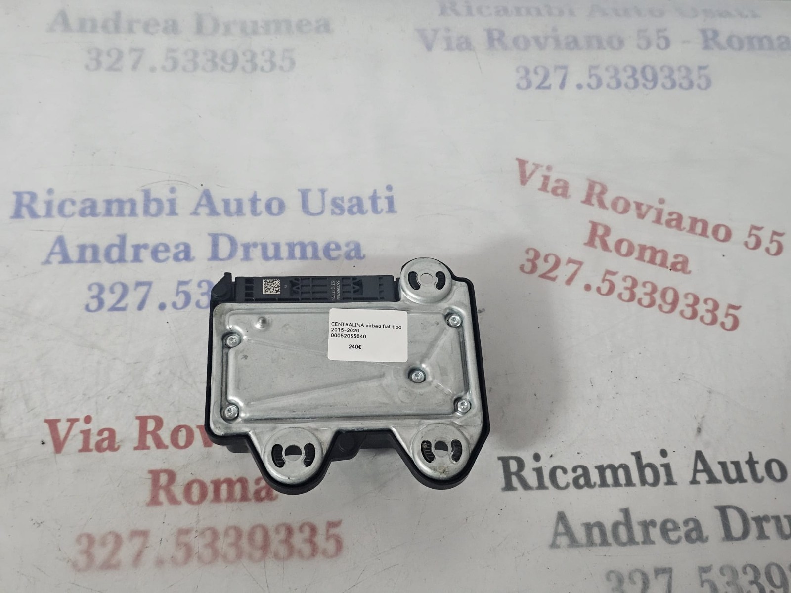 CENTRALINA AIRBAG FIAT TIPO 2015-2020 COD 00052055640 12V - immagine 5