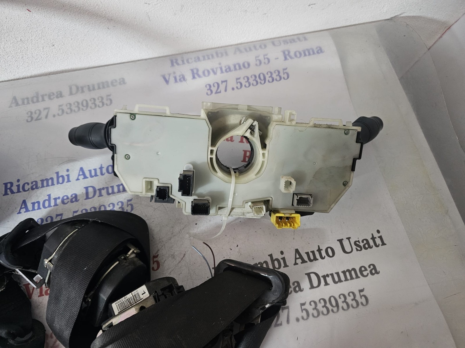 KIT AIRBAG OPEL MOVANO 2011-2018 COD CENTRALINA 8201448823 2.3 DIESEL 6 MARCE - immagine 6