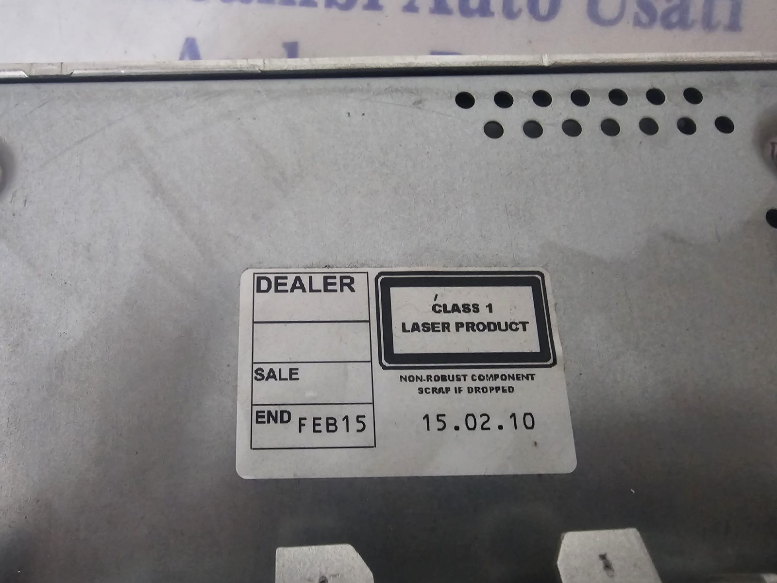 AUTO RADIO FORD FIESTA 2008-2011 COD 8A6T-18C815-BR FRONTALLINO COD BA6T18K811BE - immagine 7