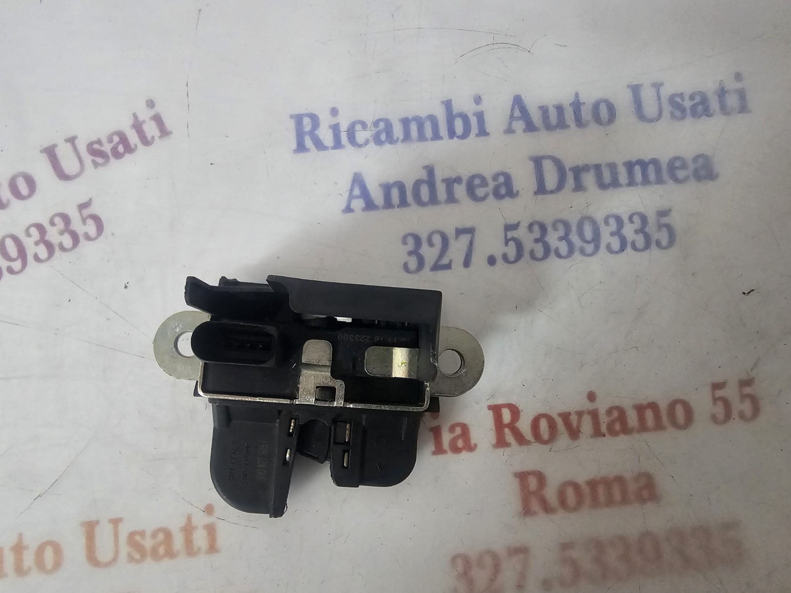 SERRATURA COFANO POSTERIORE VW POLO 2009-2016 COD 6R0827505F - immagine 3