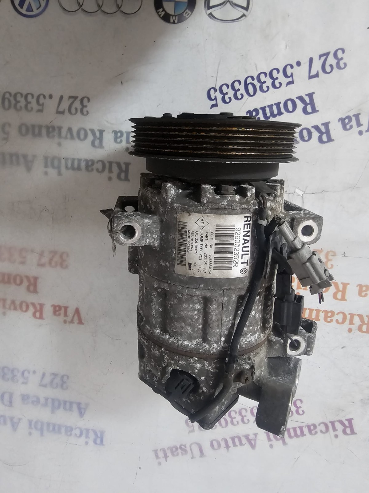 RENAULT CLIO / 1.5 DIESEL COMPRESSOR 2012-2019 COD 926002352R - immagine 8