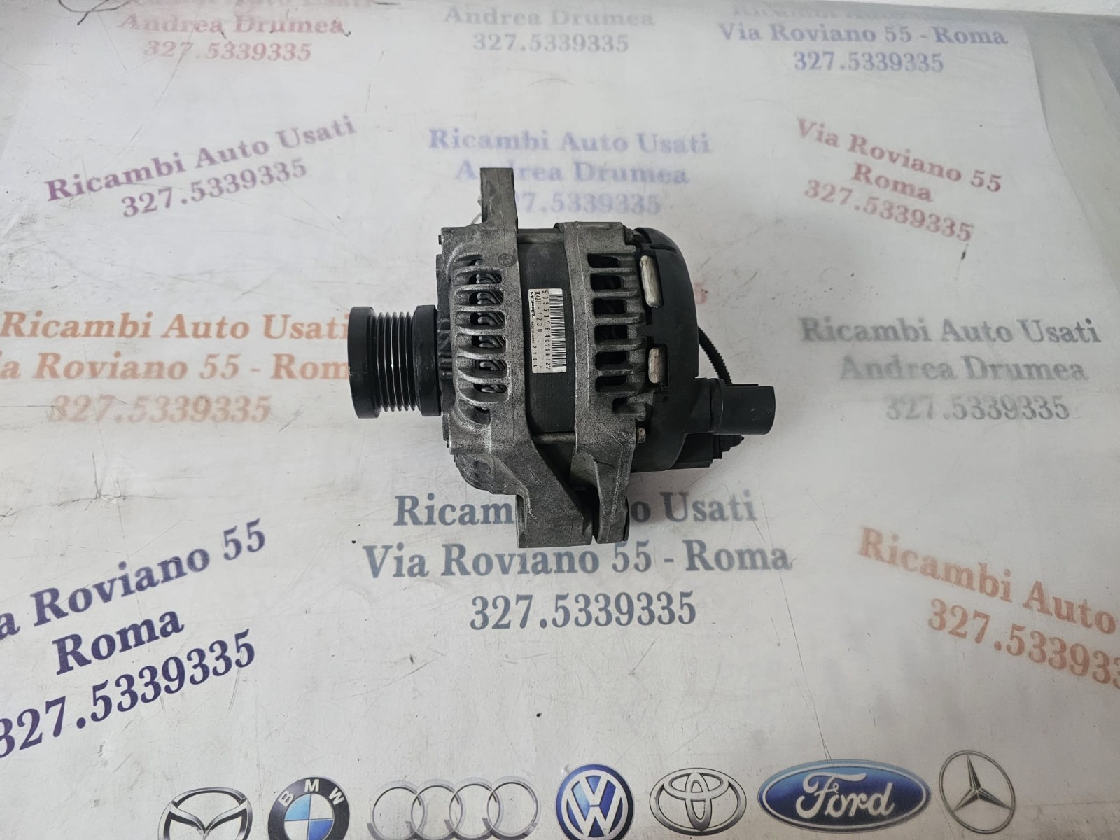 ALTERNATOR ALFA ROMEO /STELVIO /GIULIA 2.0 DIESEL 2015-2020 COD 50553764 - immagine 4